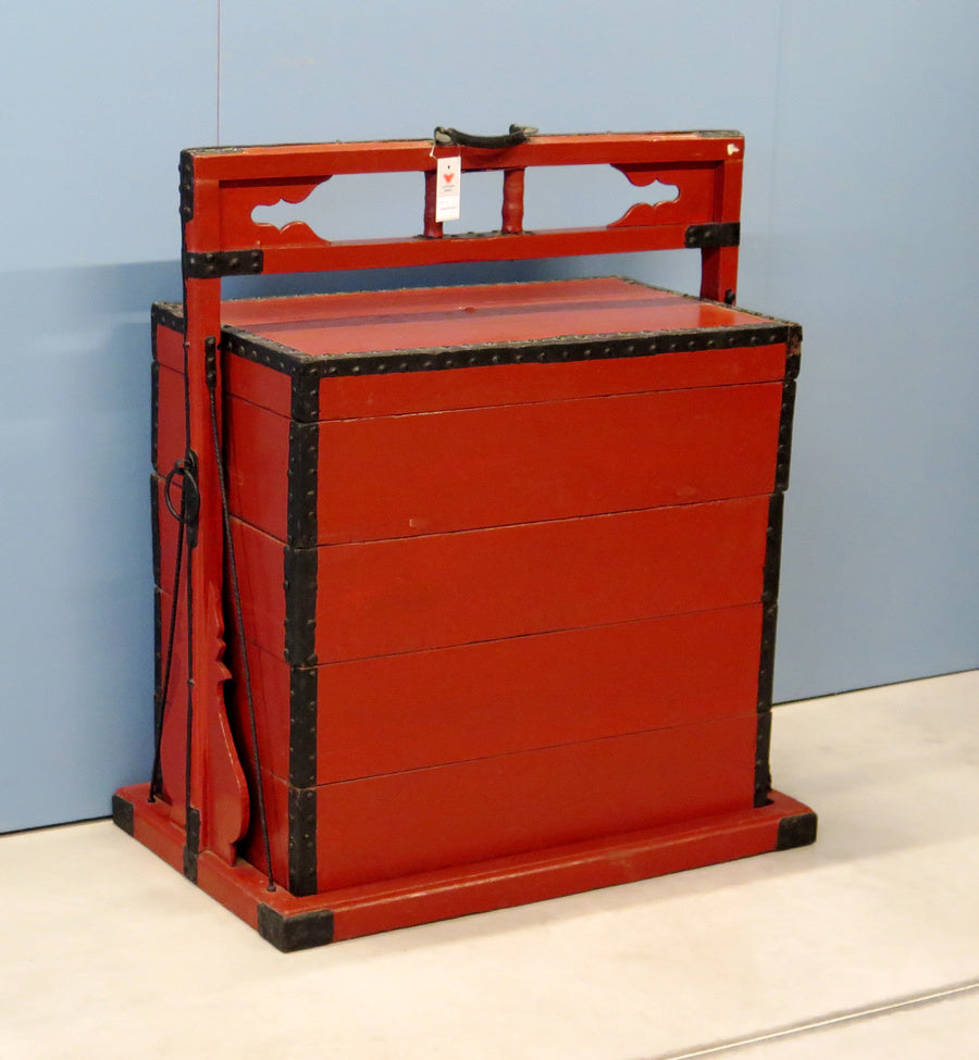 PORTAVIVANDE CINESE LACCA ROSSA