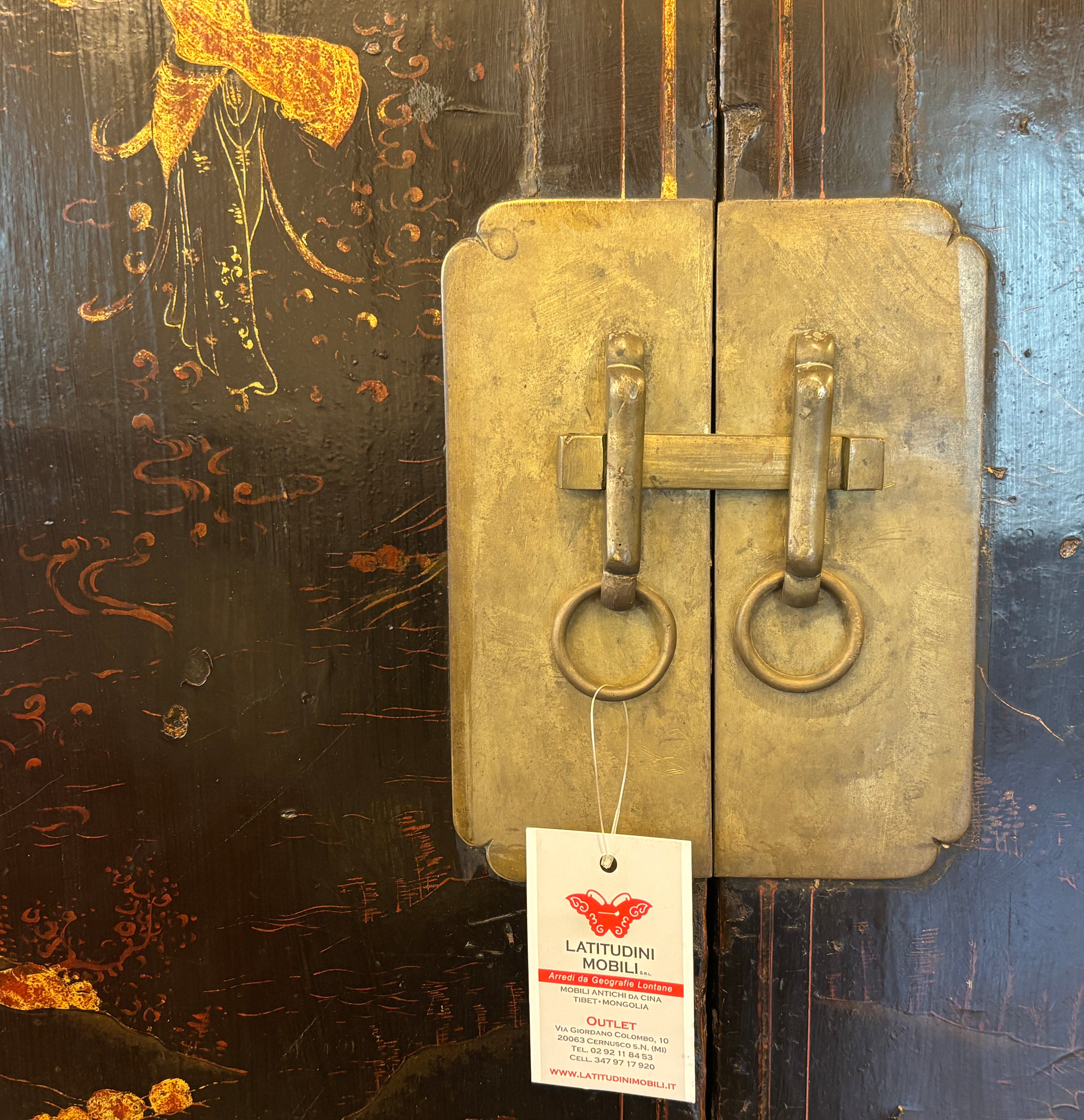 ARMADIO CINESE SHANXI CON DECORI