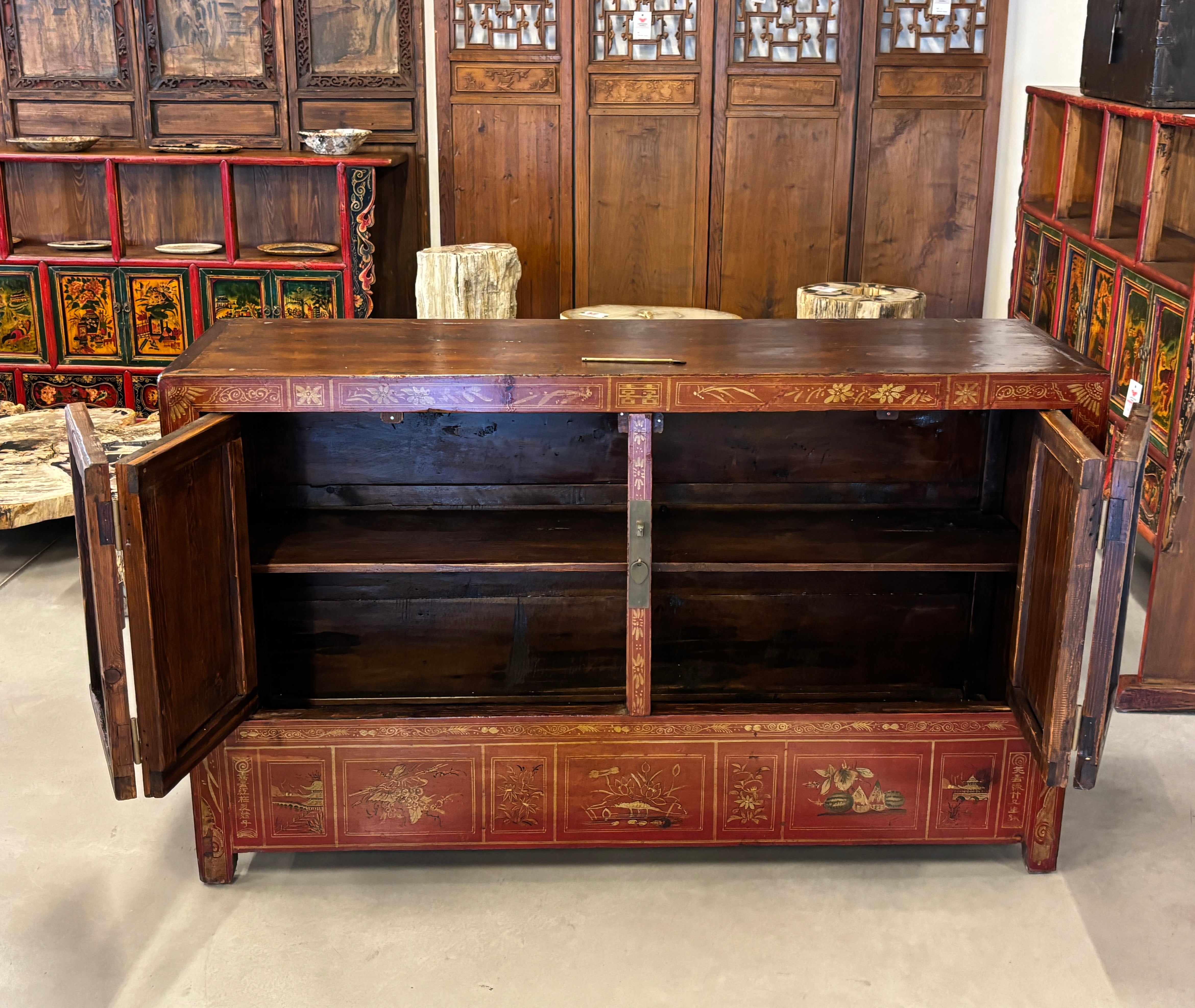 BUFFET CINESE DECORATO DEL DONGBEJ