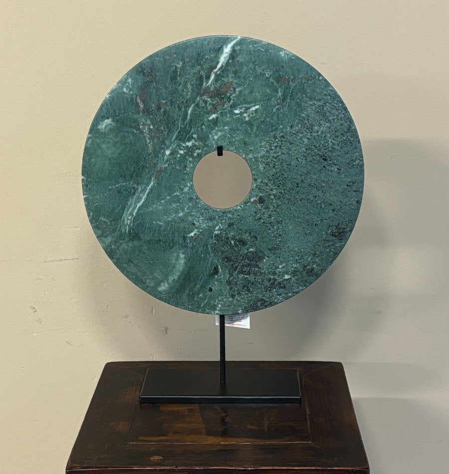 GRANDE DISCO IN PIETRA LEVIGATA