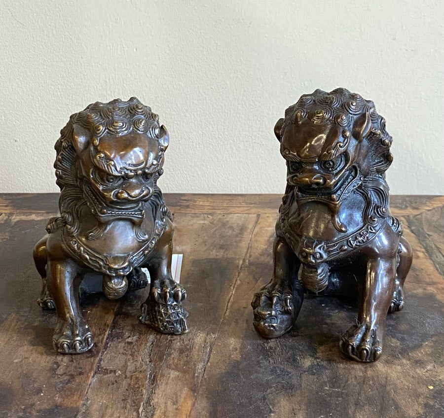 LEONCANI GUARDIANI IN OTTONE