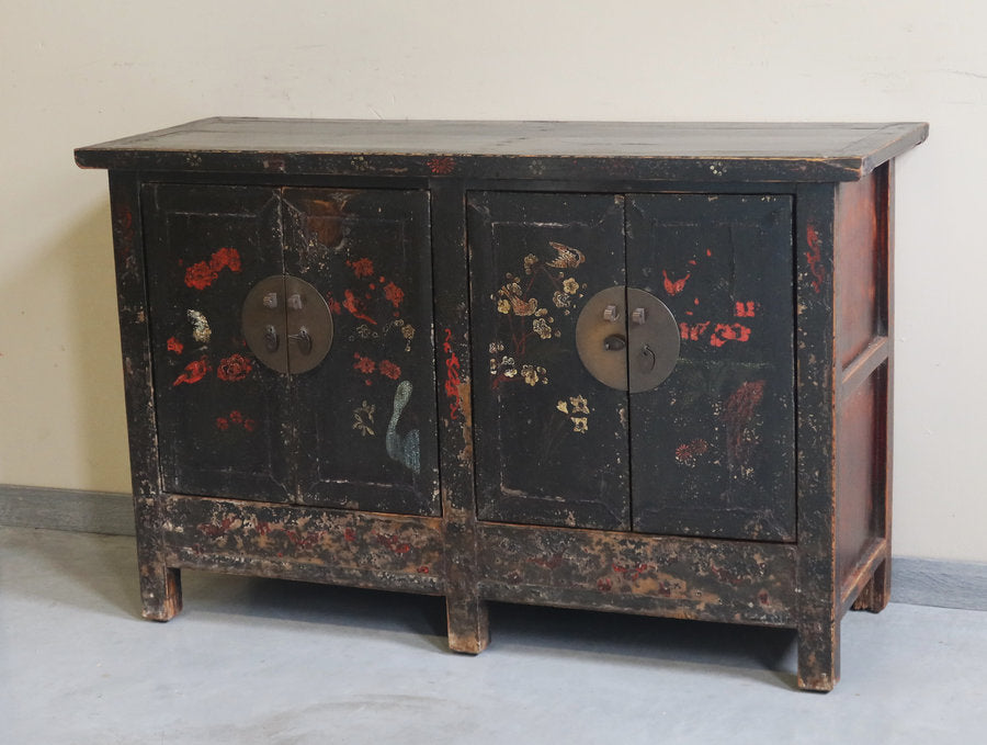 CREDENZA DOPPIA DI SHANXI IN LACCA