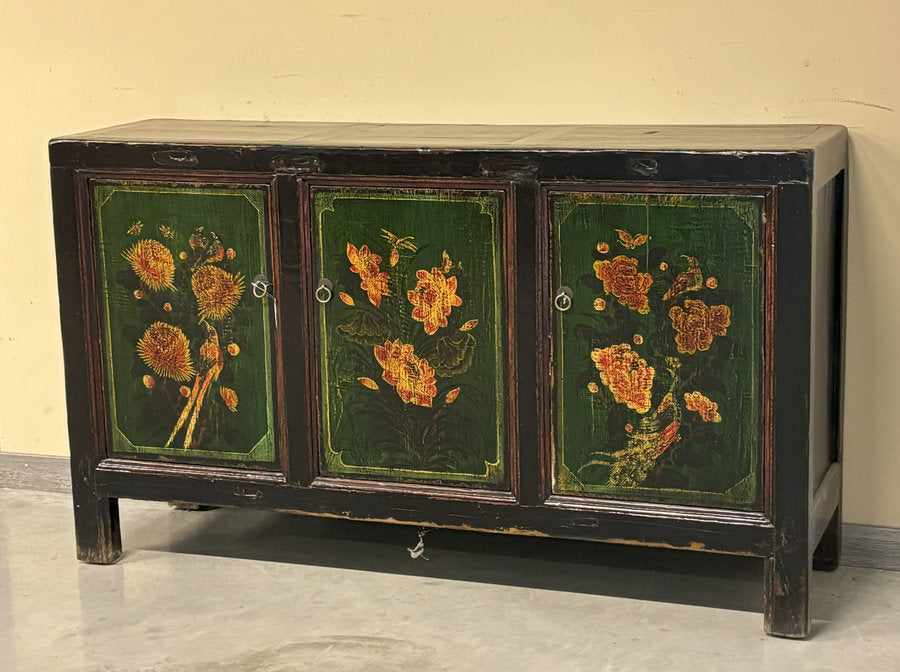 MADIA MONGOLIA DECORATA A TRE PANNELLI