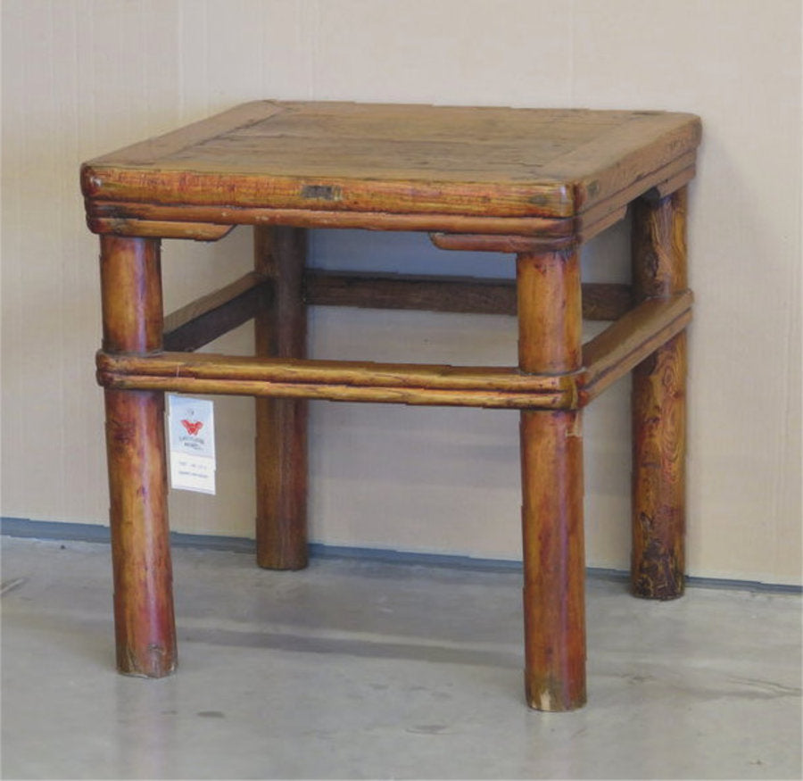 SGABELLO QUADRO CINESE OLMO BIONDO