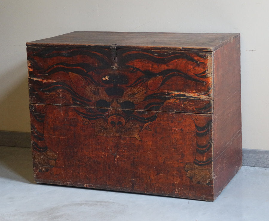 BAULE QINGHAI DECORO TIGRE