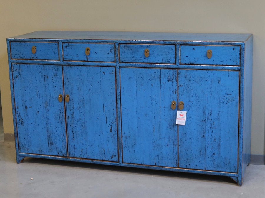 BUFFET CINESE LACCA AZZURRA