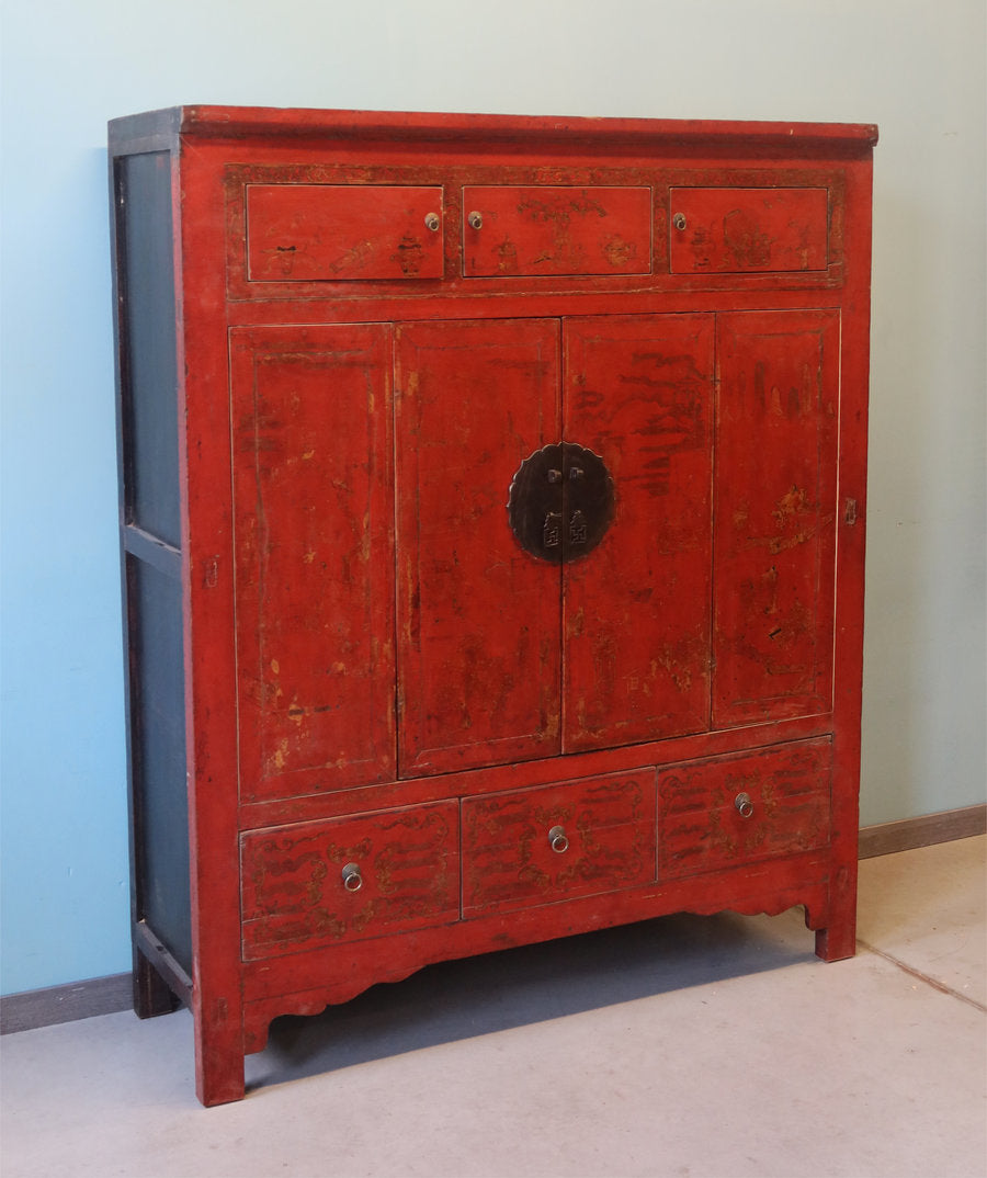GRANDE ARMADIO SHANXI DECORATO