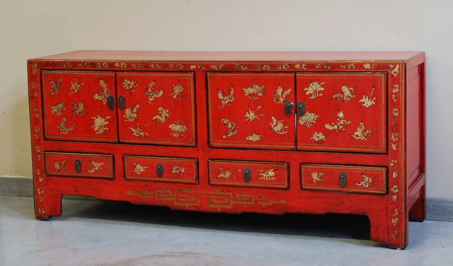 CASSAPANCA DECORATA CINESE DELLO SHANXI