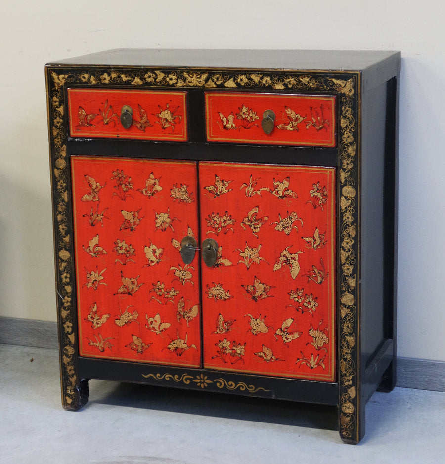 CREDENZINA SHANXI LACCA BICOLORE