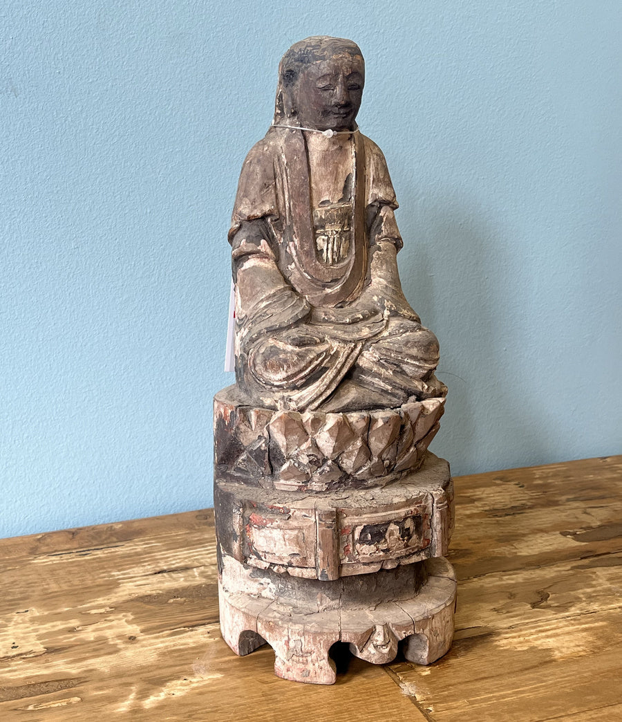 STATUA LIGNEA GUANYIN