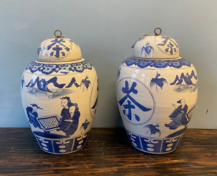 ALTO VASO IN CERAMICA DECORATA