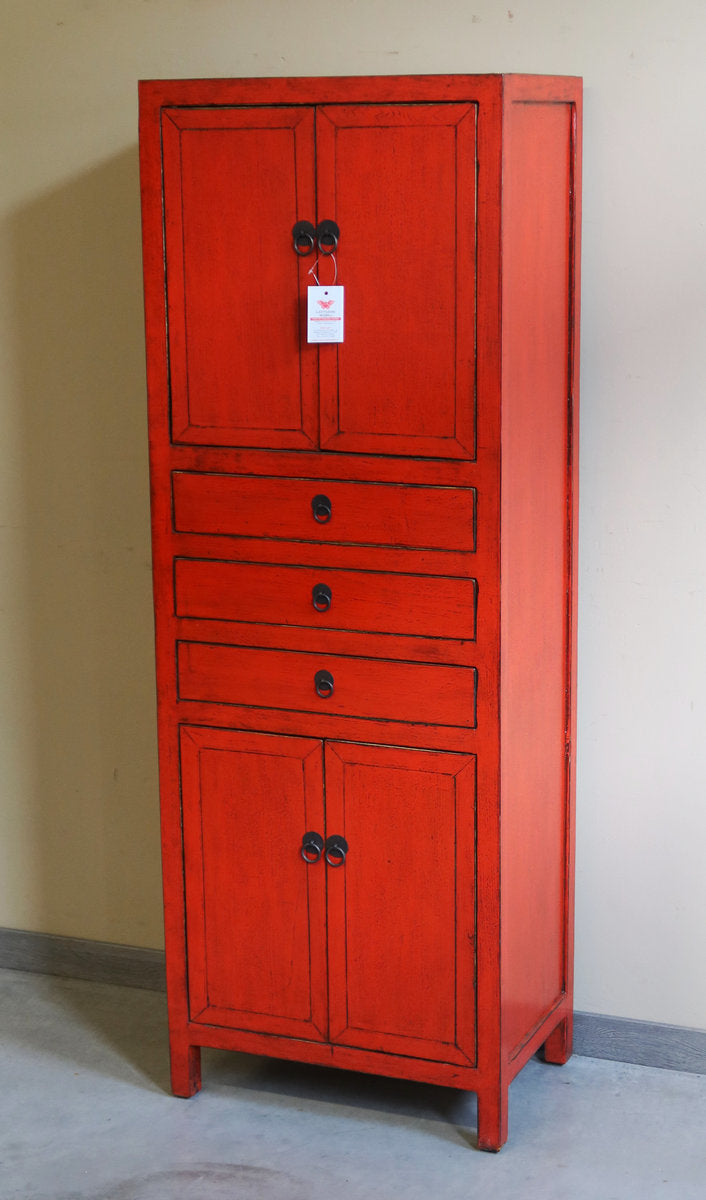 ARMADIETTO CINESE LACCA ROSSA