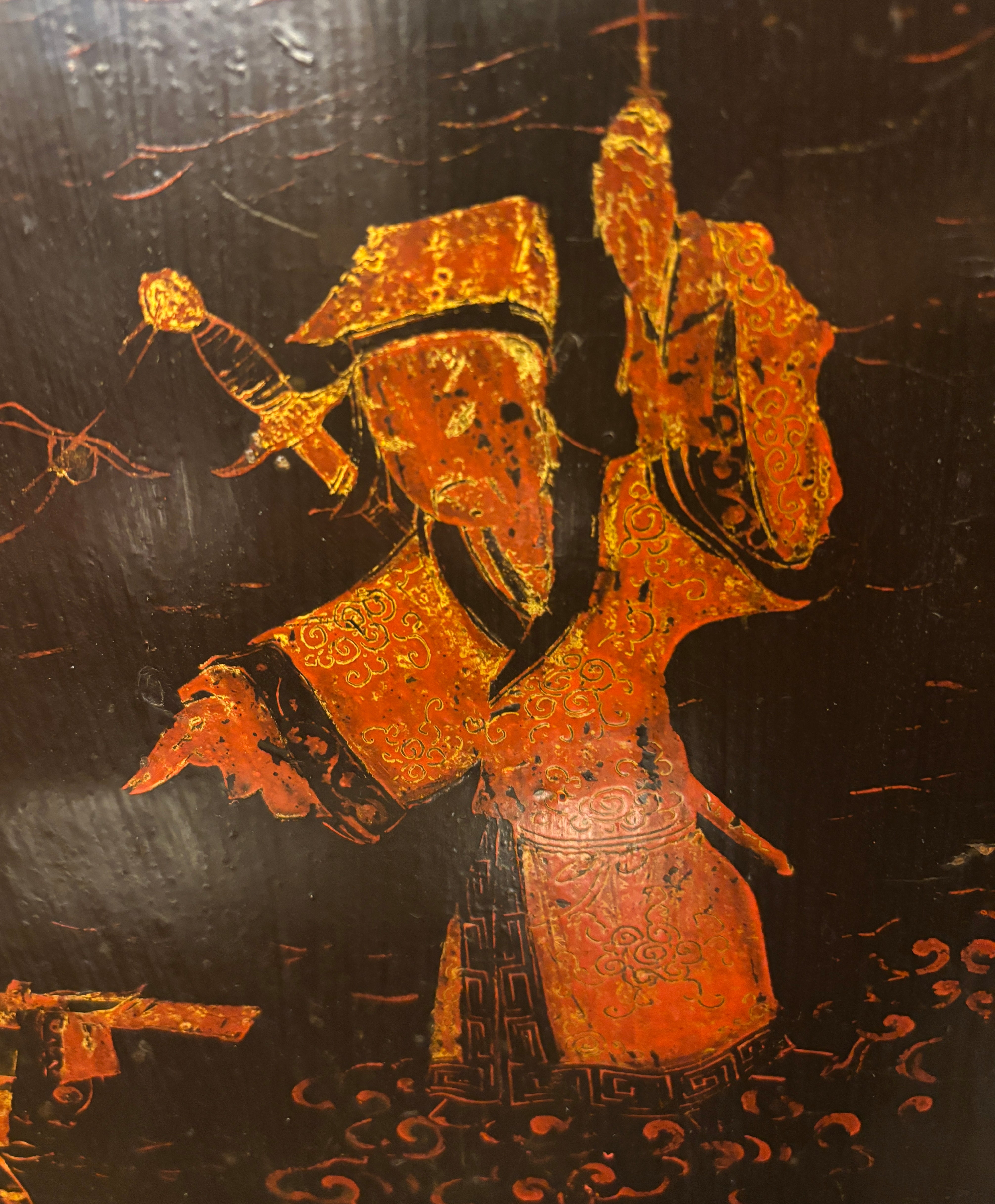 ARMADIO CINESE SHANXI CON DECORI