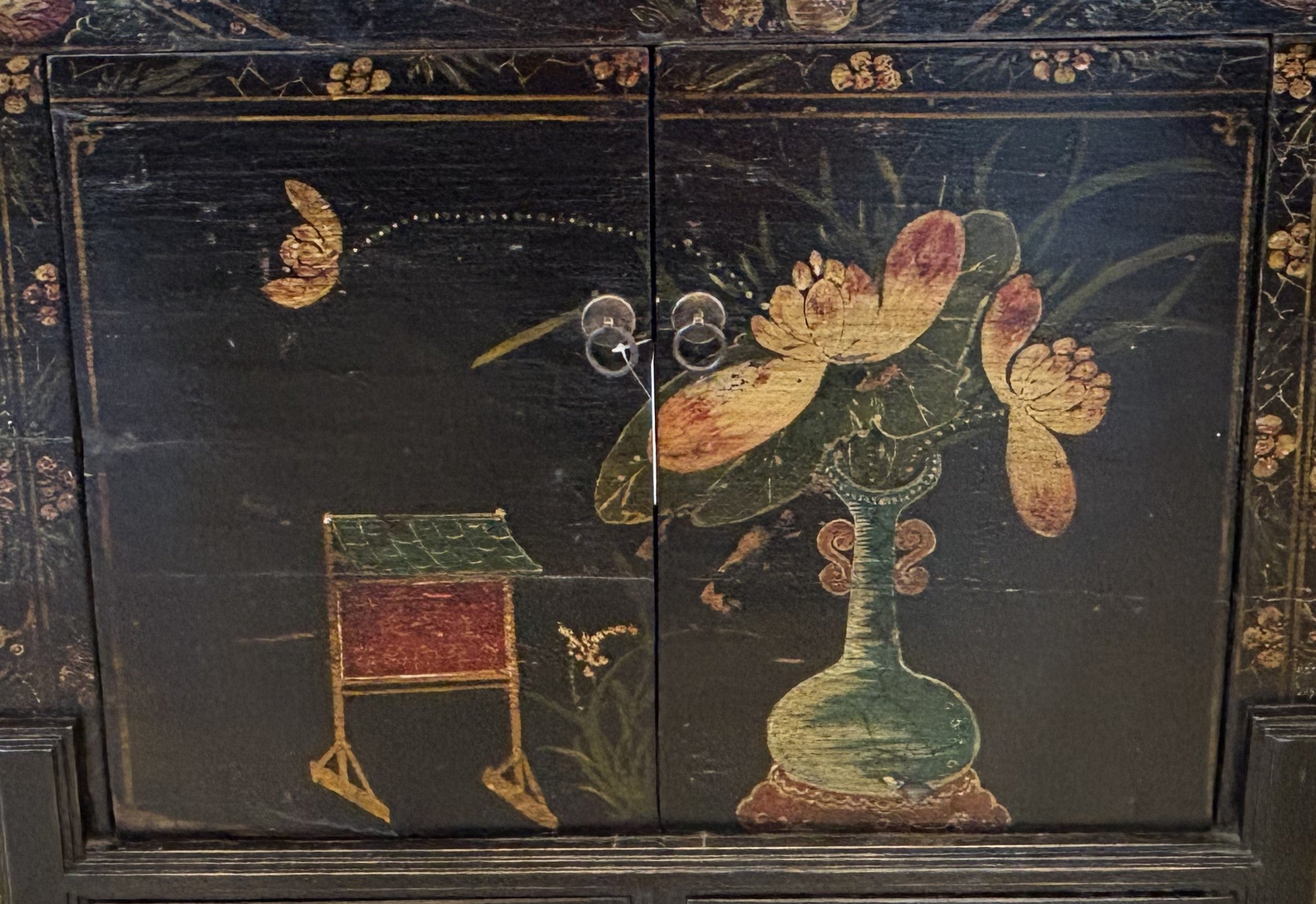 CREDENZINO CINESE OPERA DI PECHINO