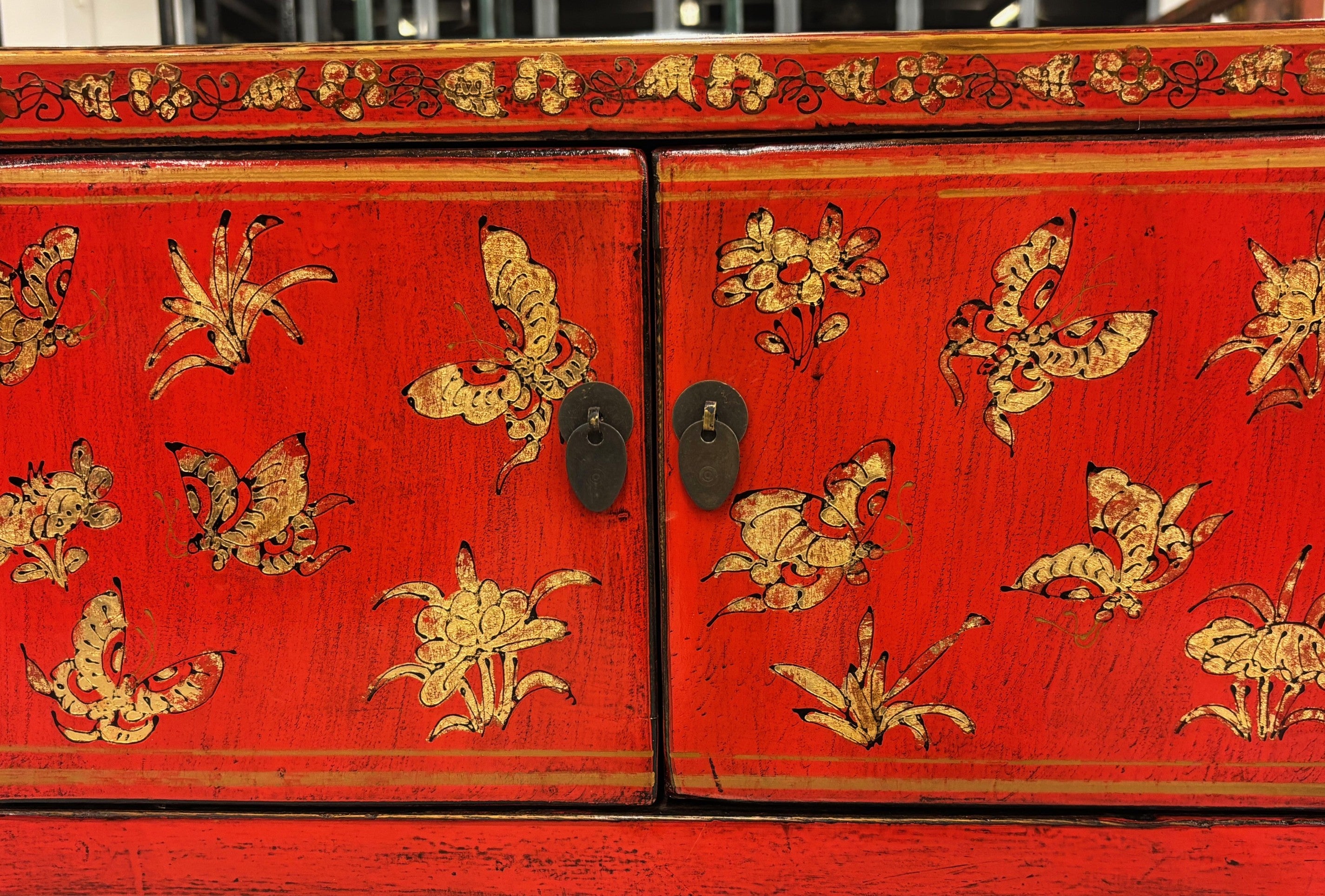 CASSAPANCA DECORATA CINESE DELLO SHANXI