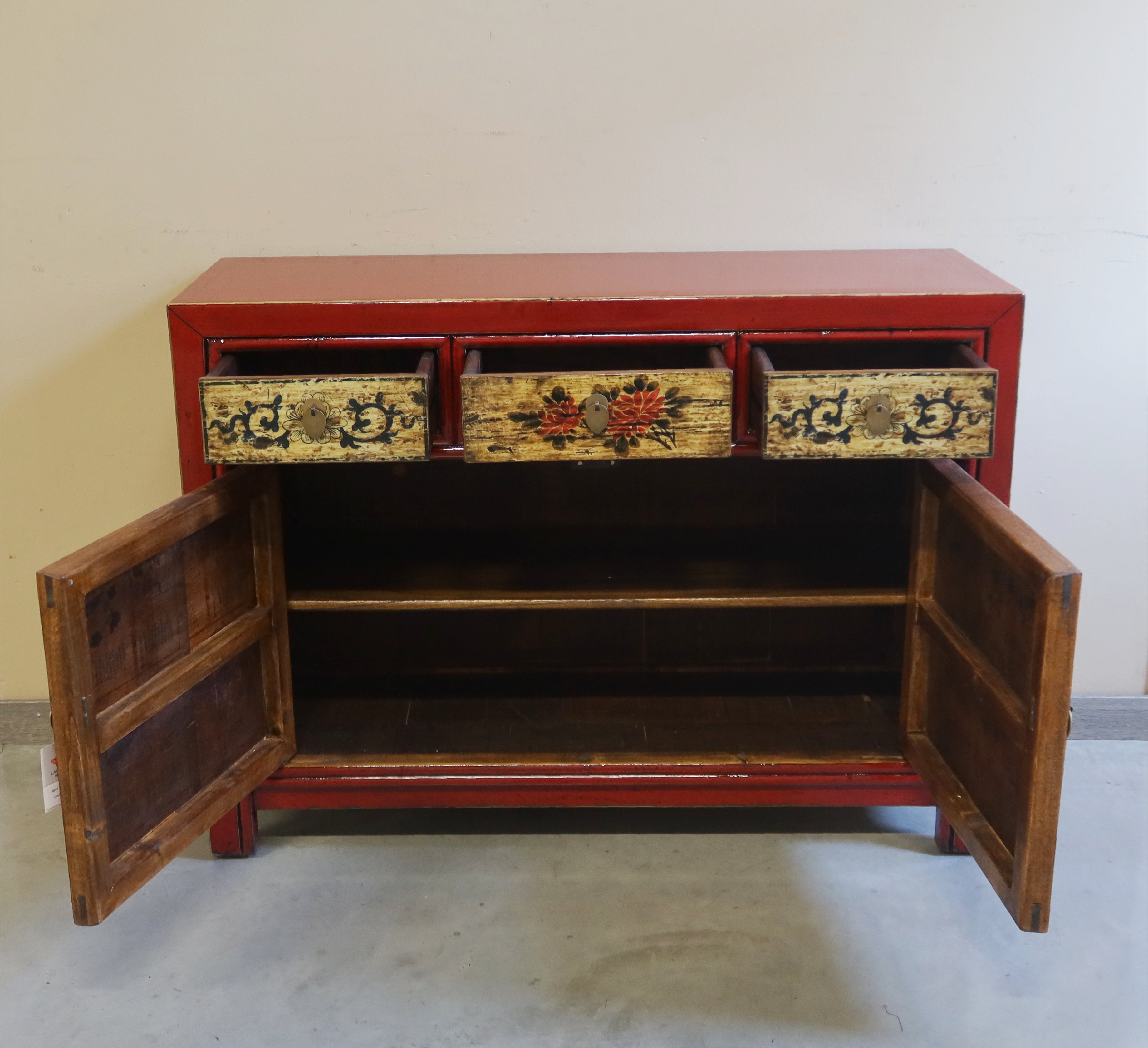 MADIA CINESE DEL GANZU DECORATA