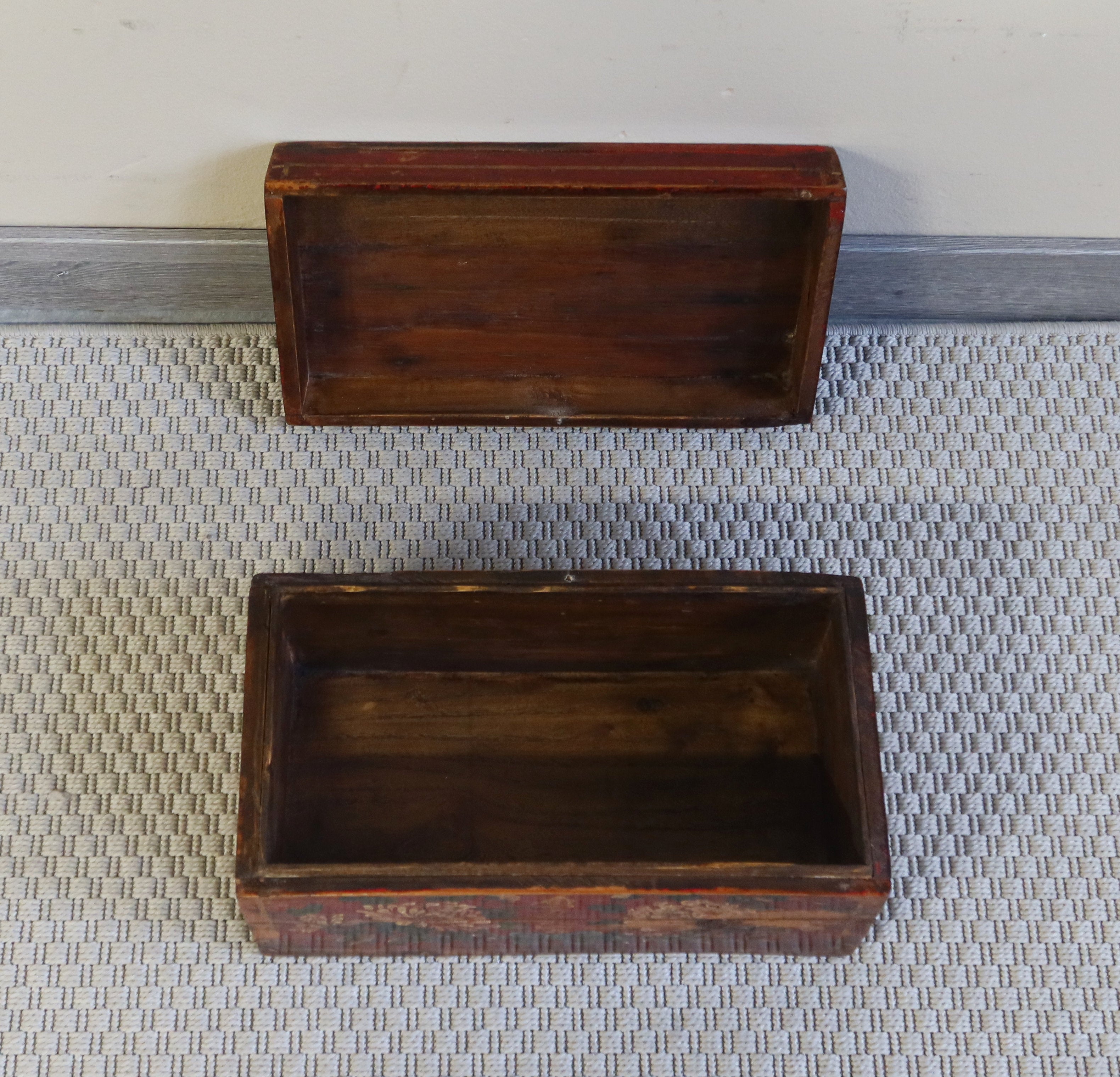 SCATOLA MONGOLIA DECORATA