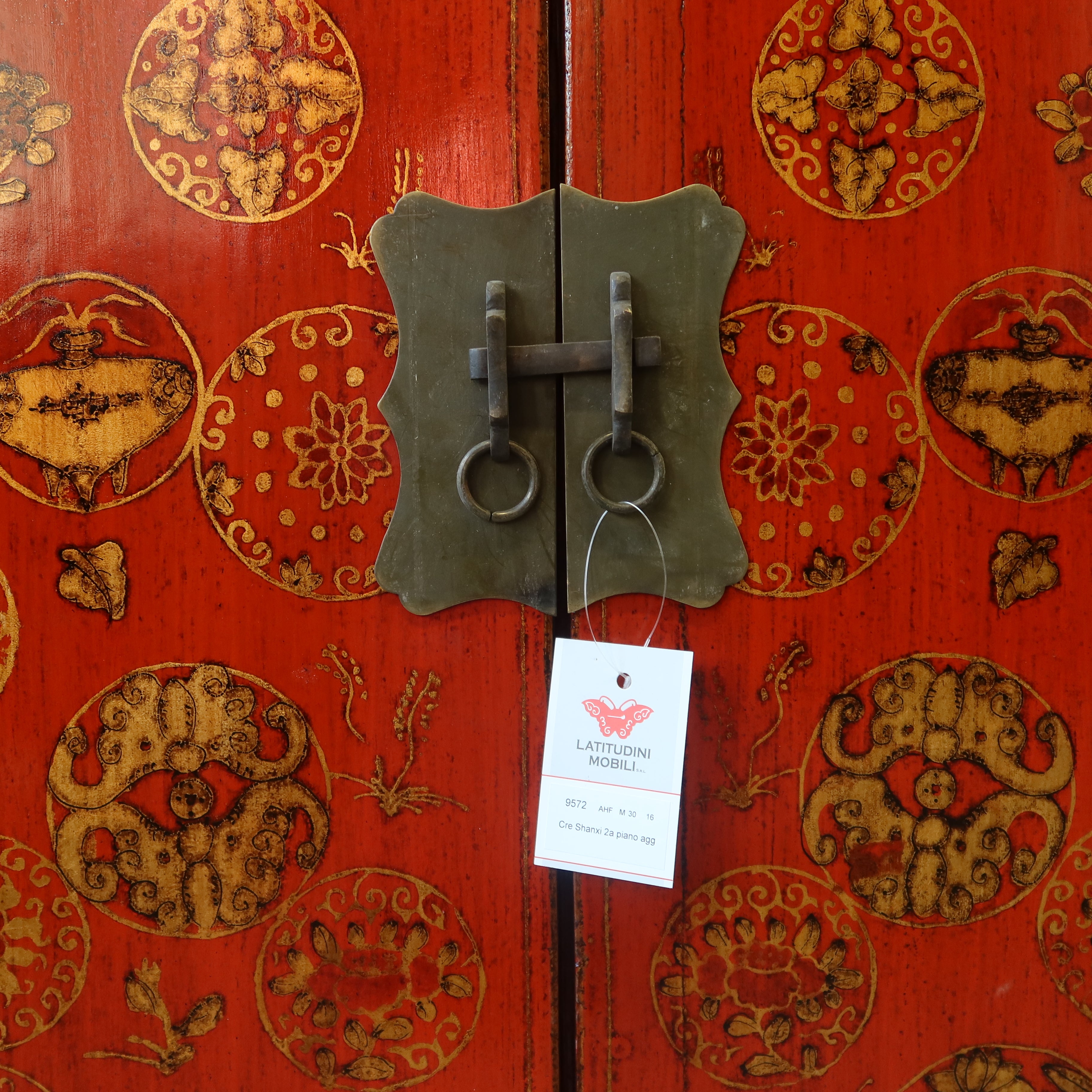 CREDENZA SHANXI ROSSA 2 ANTE