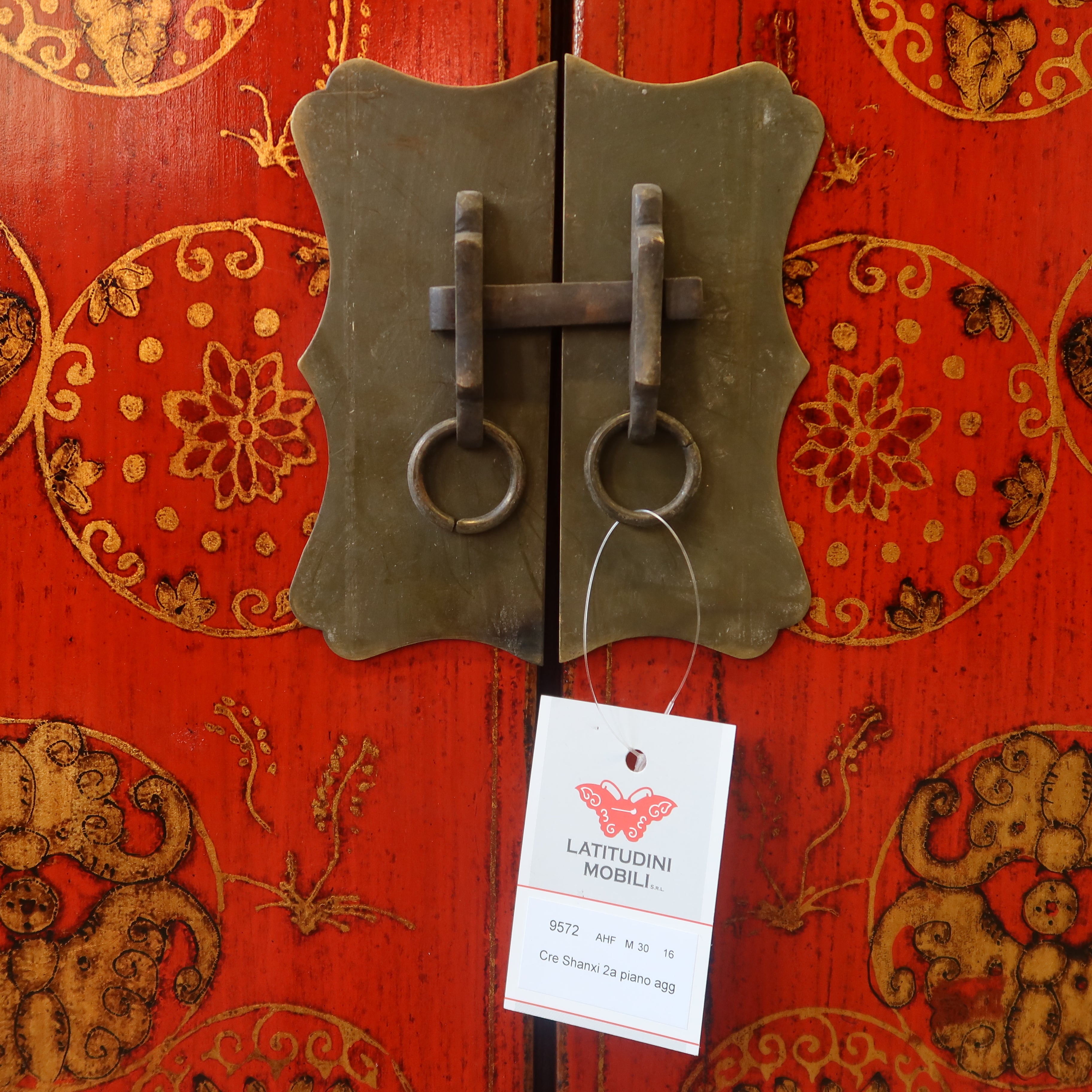 CREDENZA SHANXI ROSSA 2 ANTE