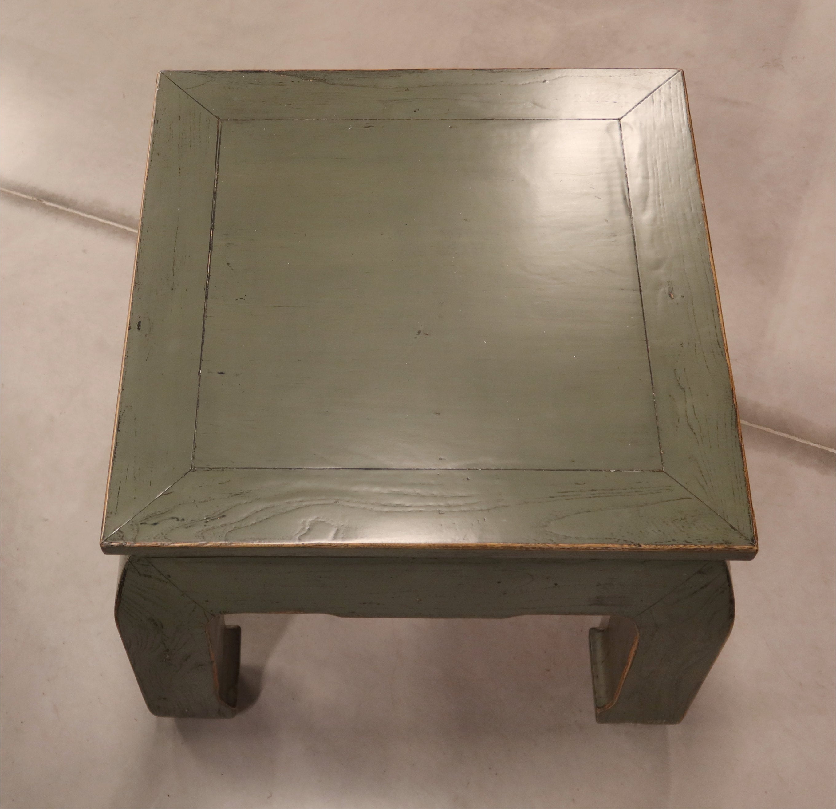 TAVOLINO QUADRATO CINESE IN LACCA