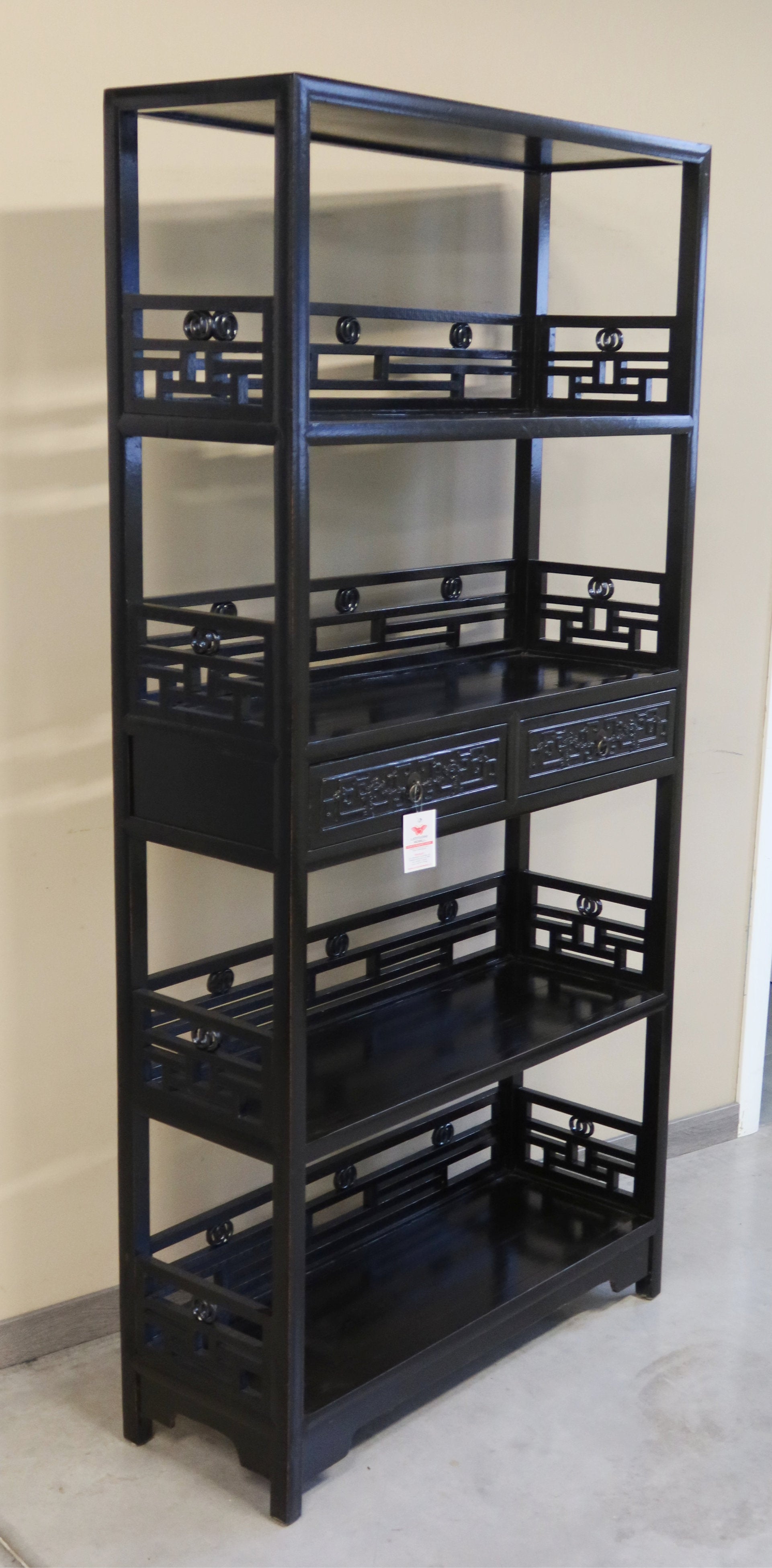 LIBRERIA CINESE LACCA NERA