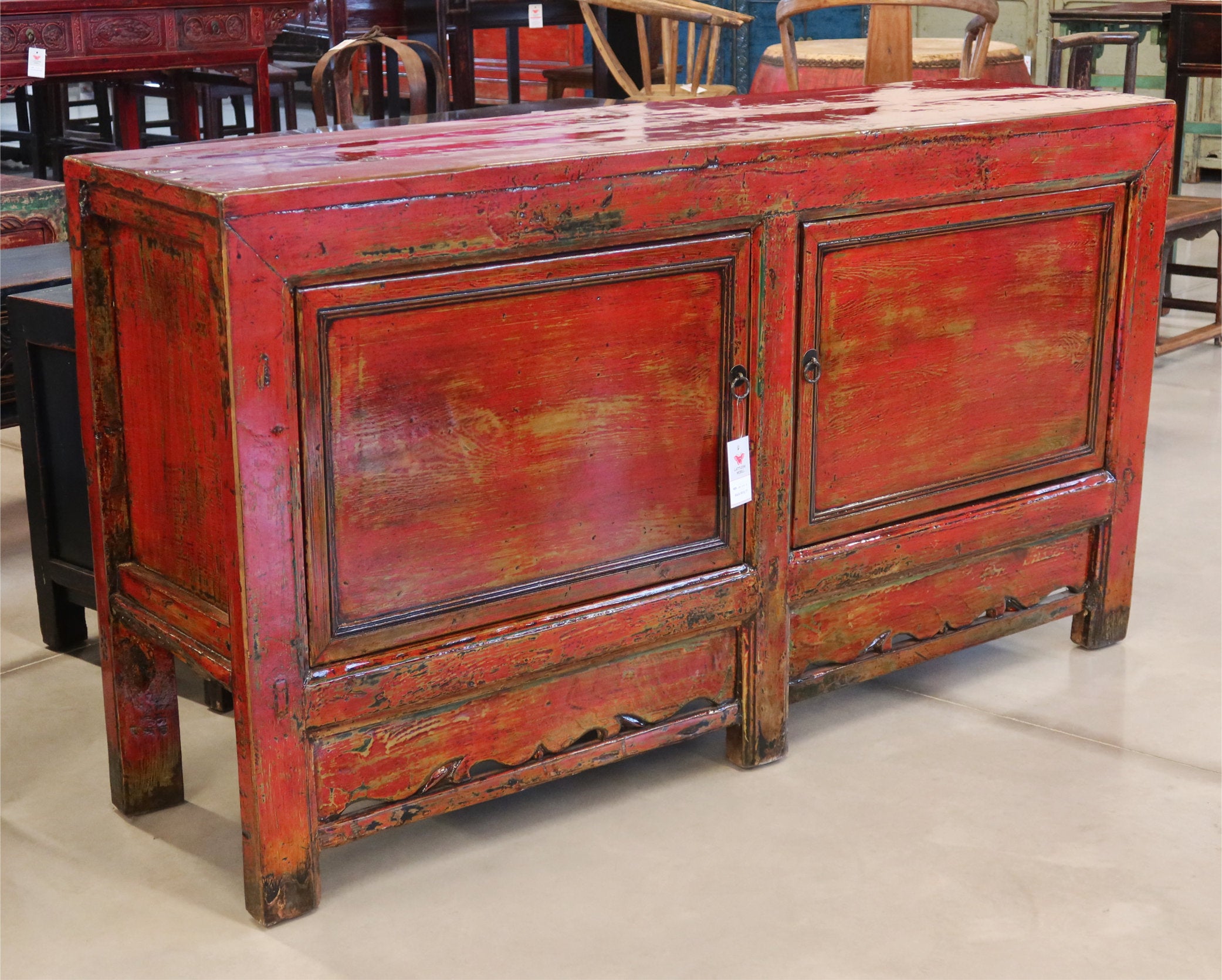 MADIA CINESE LACCATA 2 PANNELLI