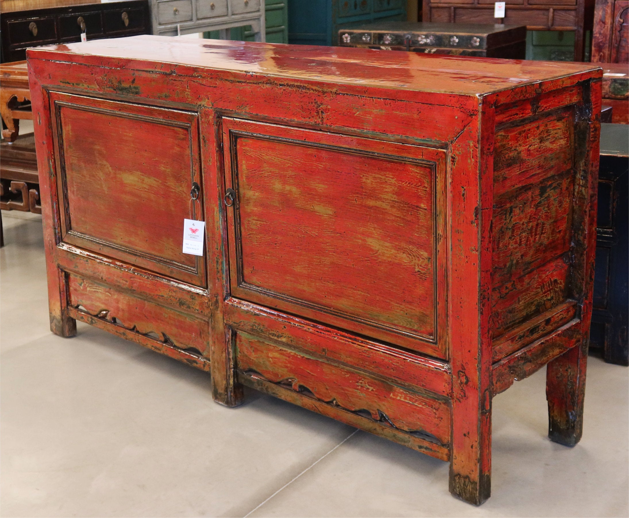 MADIA CINESE LACCATA 2 PANNELLI