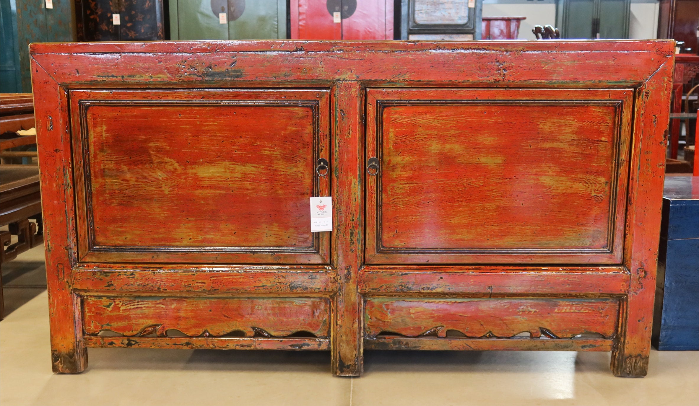 MADIA CINESE LACCATA 2 PANNELLI