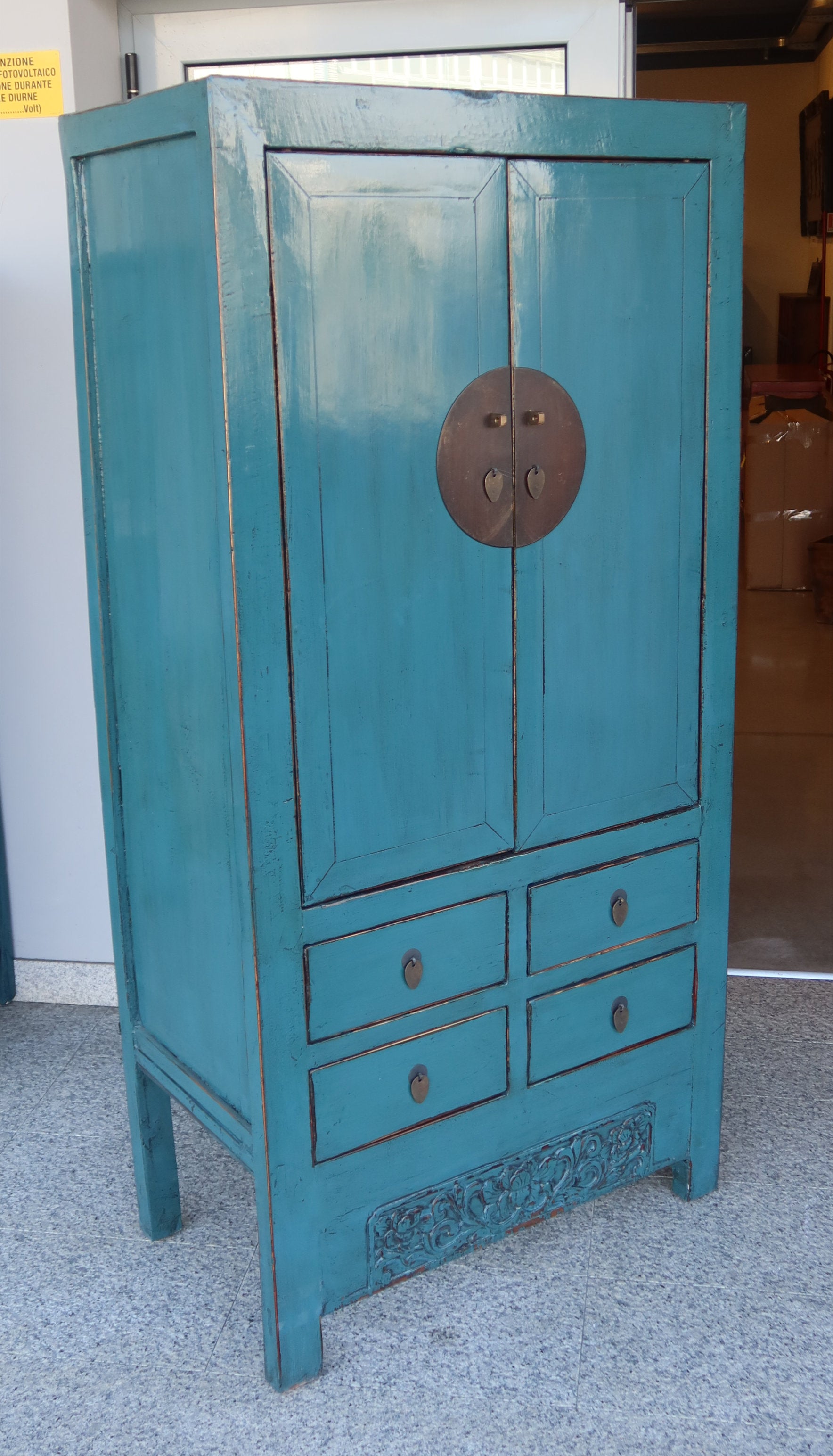 ARMADIO CINESE DELLO SHANDONG LACCATO