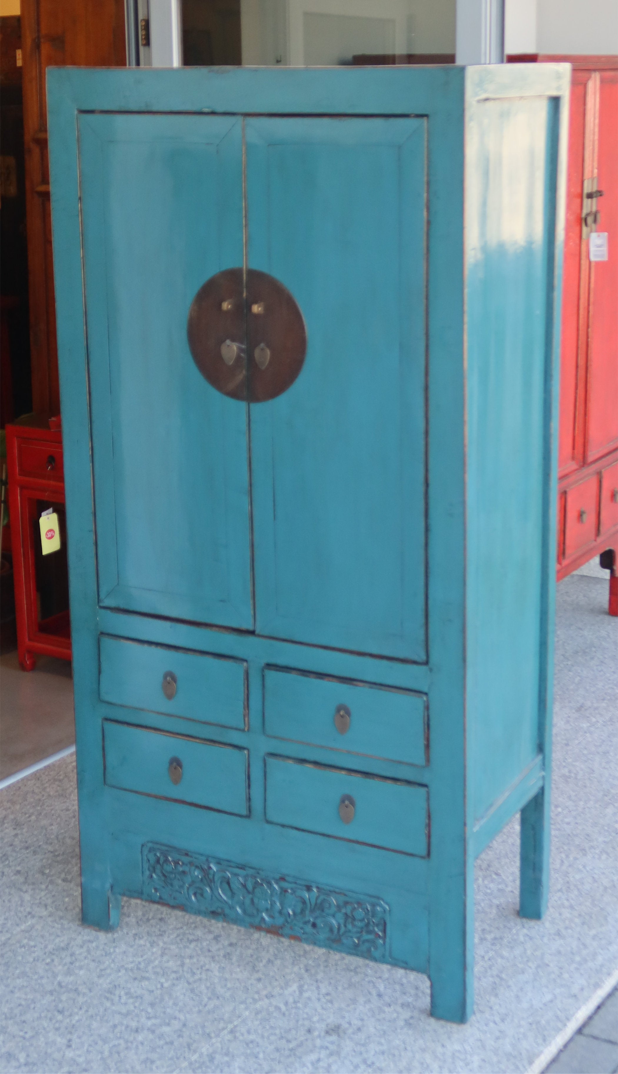 ARMADIO CINESE DELLO SHANDONG LACCATO