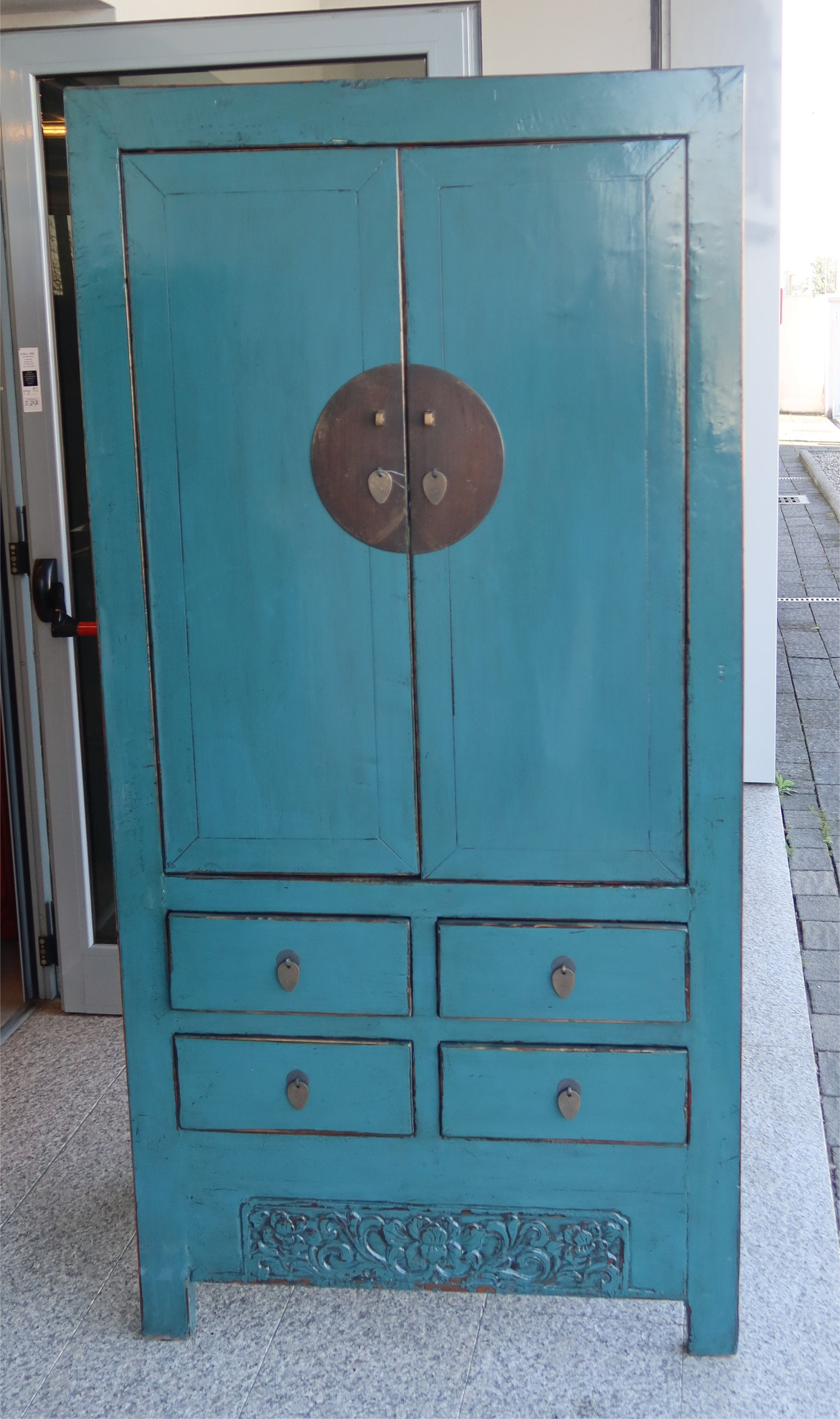 ARMADIO CINESE DELLO SHANDONG LACCATO