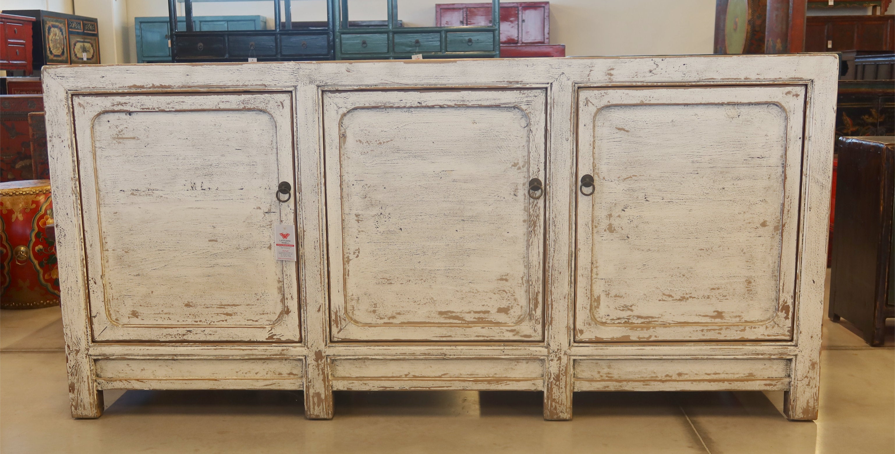 MADIA MONGOLA BIANCA 3 PANNELLI