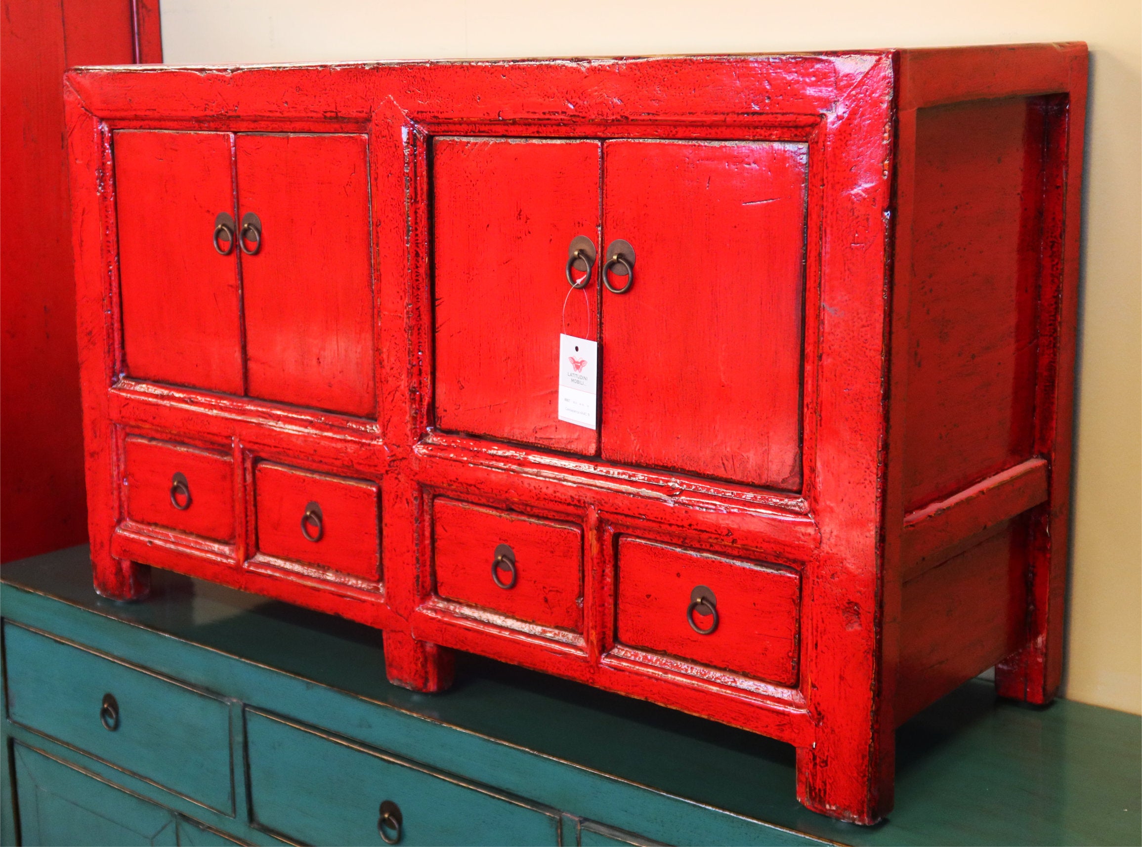 CASSAPANCA CINESE LACCA ROSSA