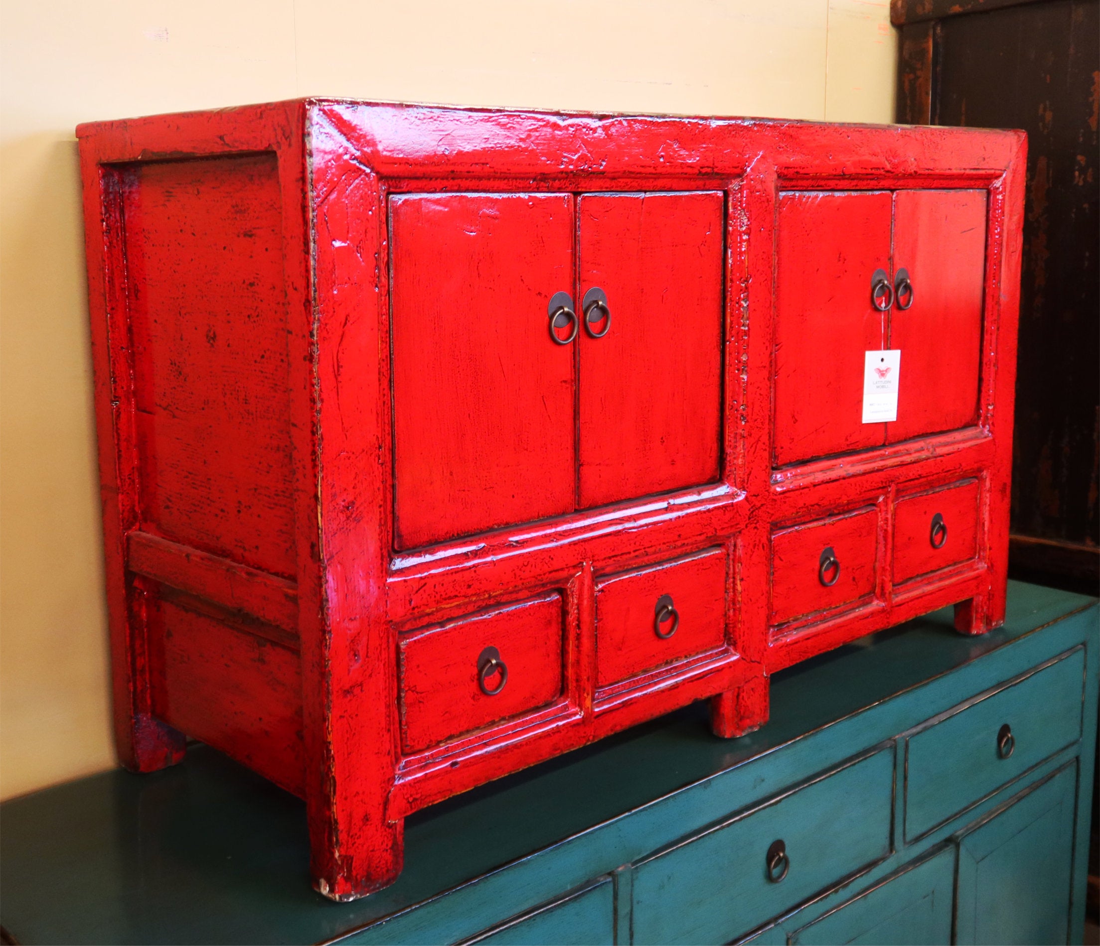 CASSAPANCA CINESE LACCA ROSSA