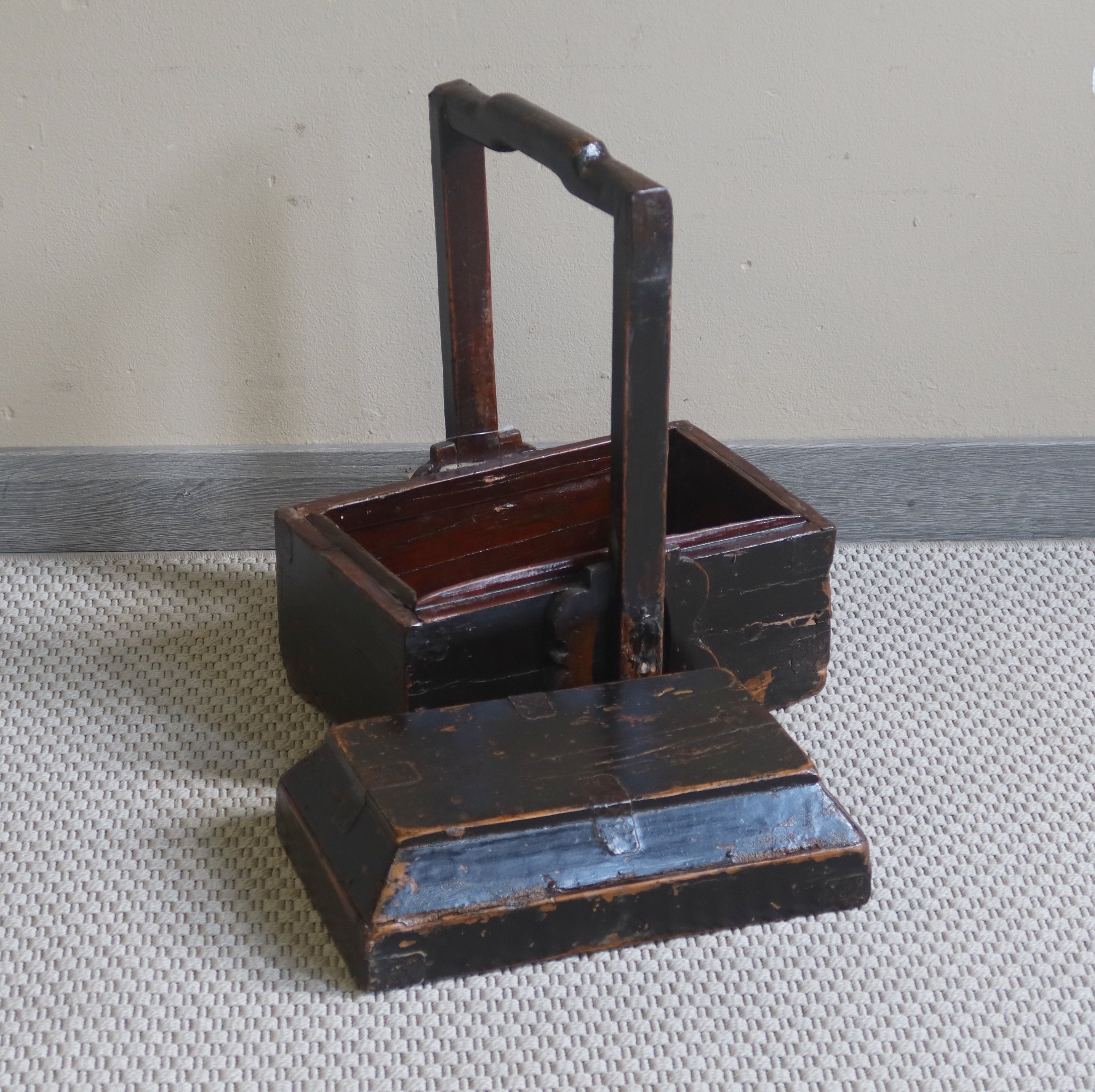 CESTINO CONTENITORE CON MANICO