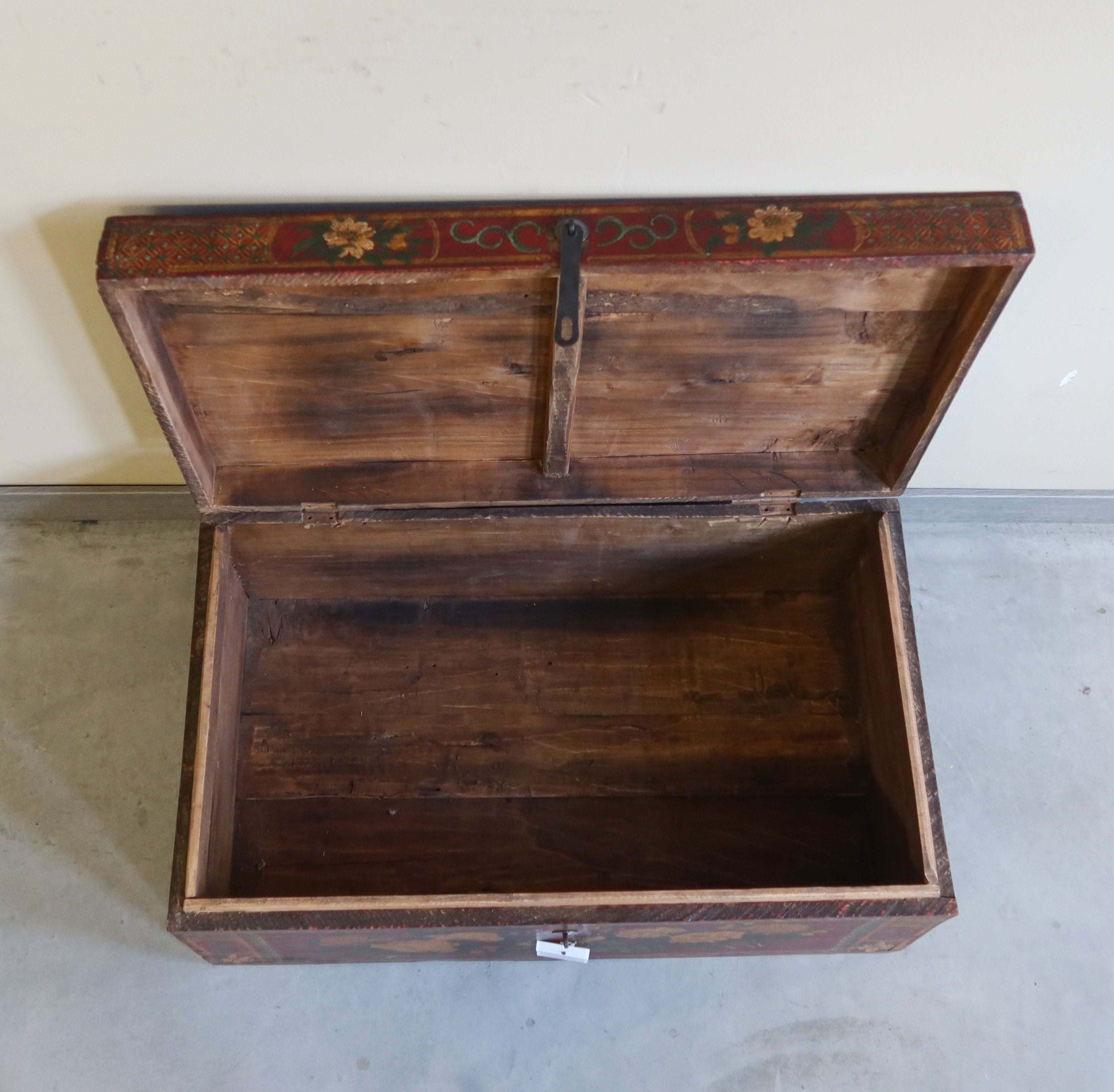 BAULE MONGOLIA DECORO FIORI