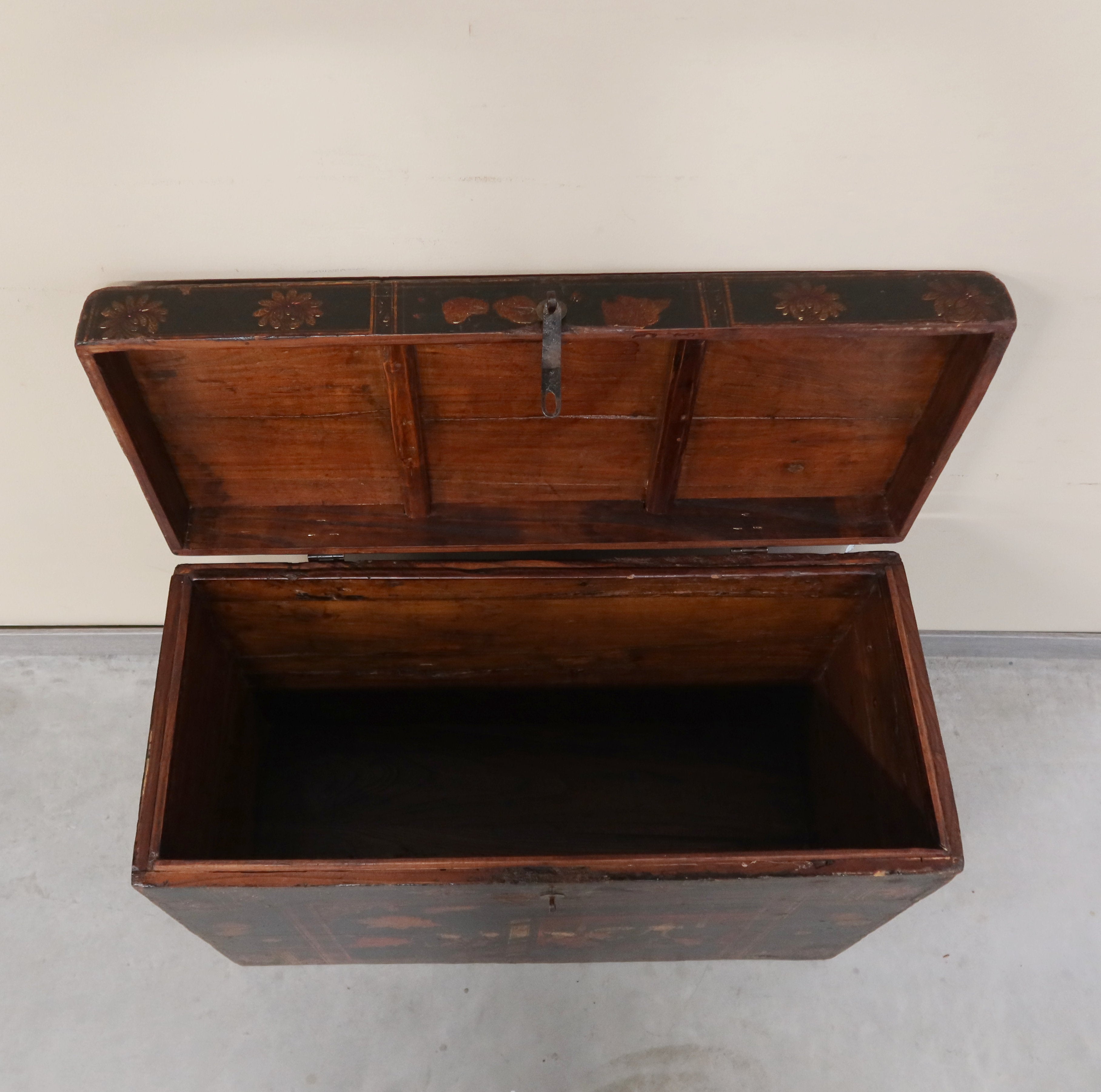 GRANDE BAULE CINESE OPERA DI PECHINO