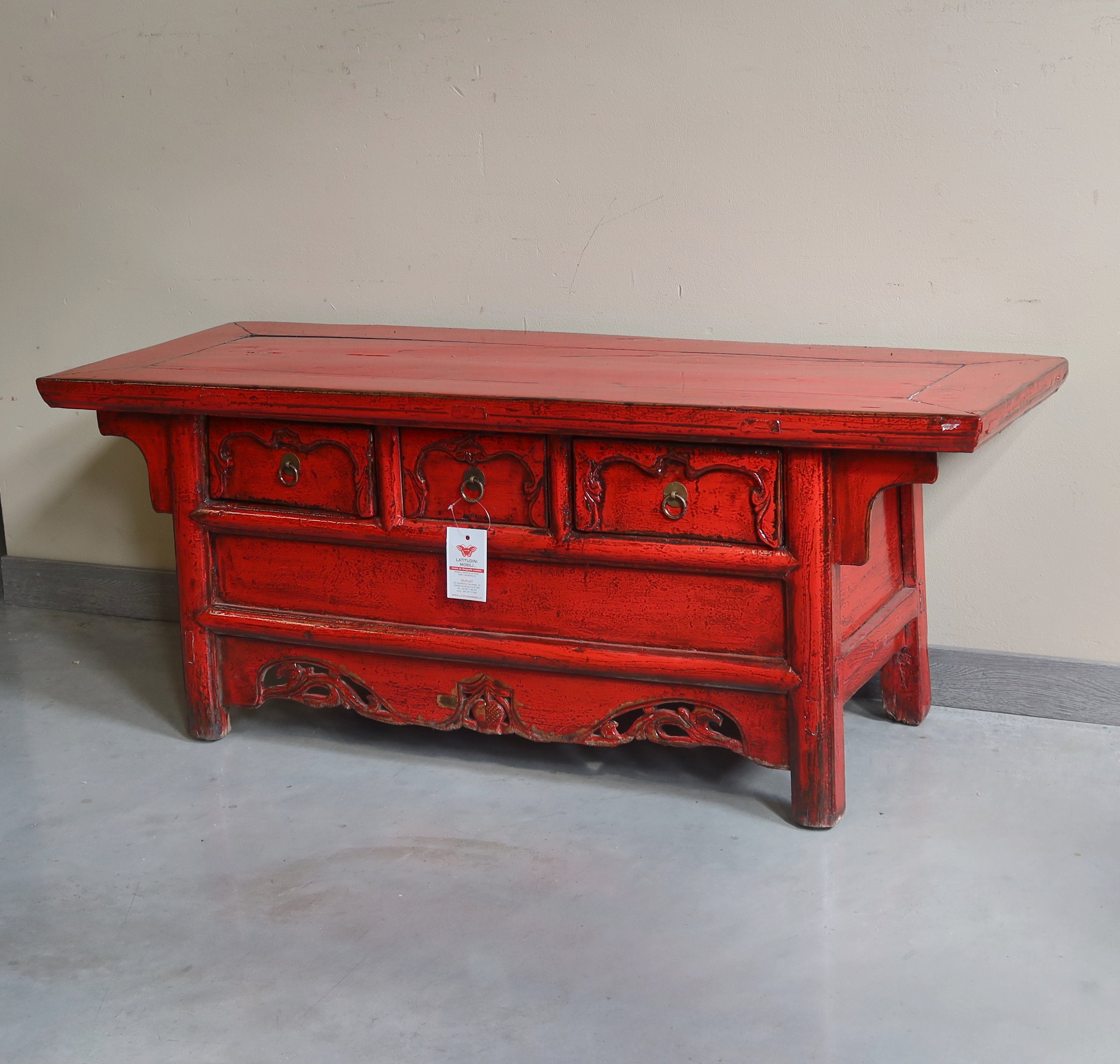 CASSAPANCA ALTARE CINESE LACCATA