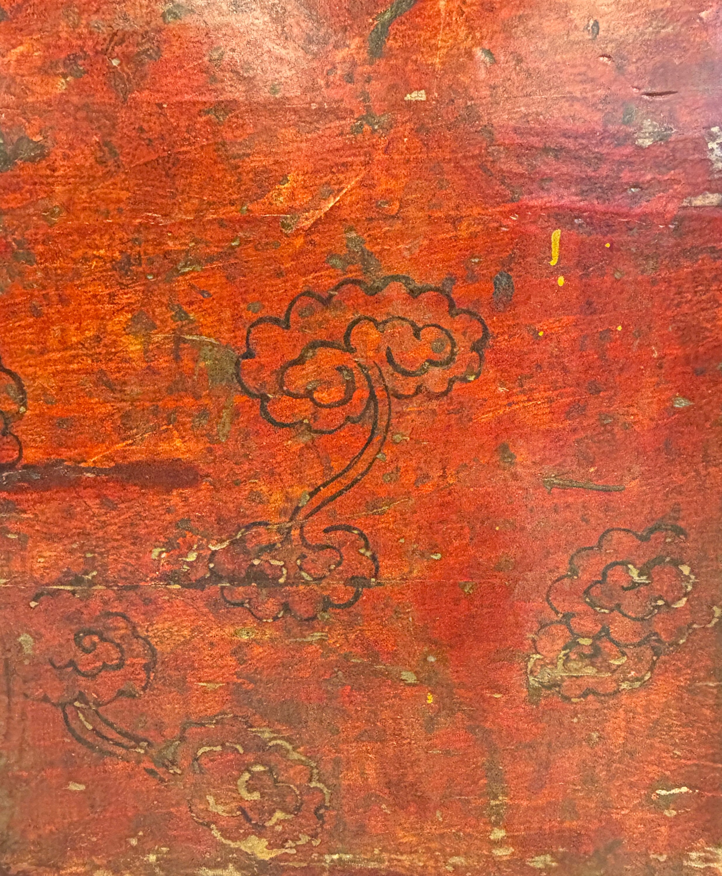 GRANDE CREDENZA ALTARE CINESE DEL GANZU