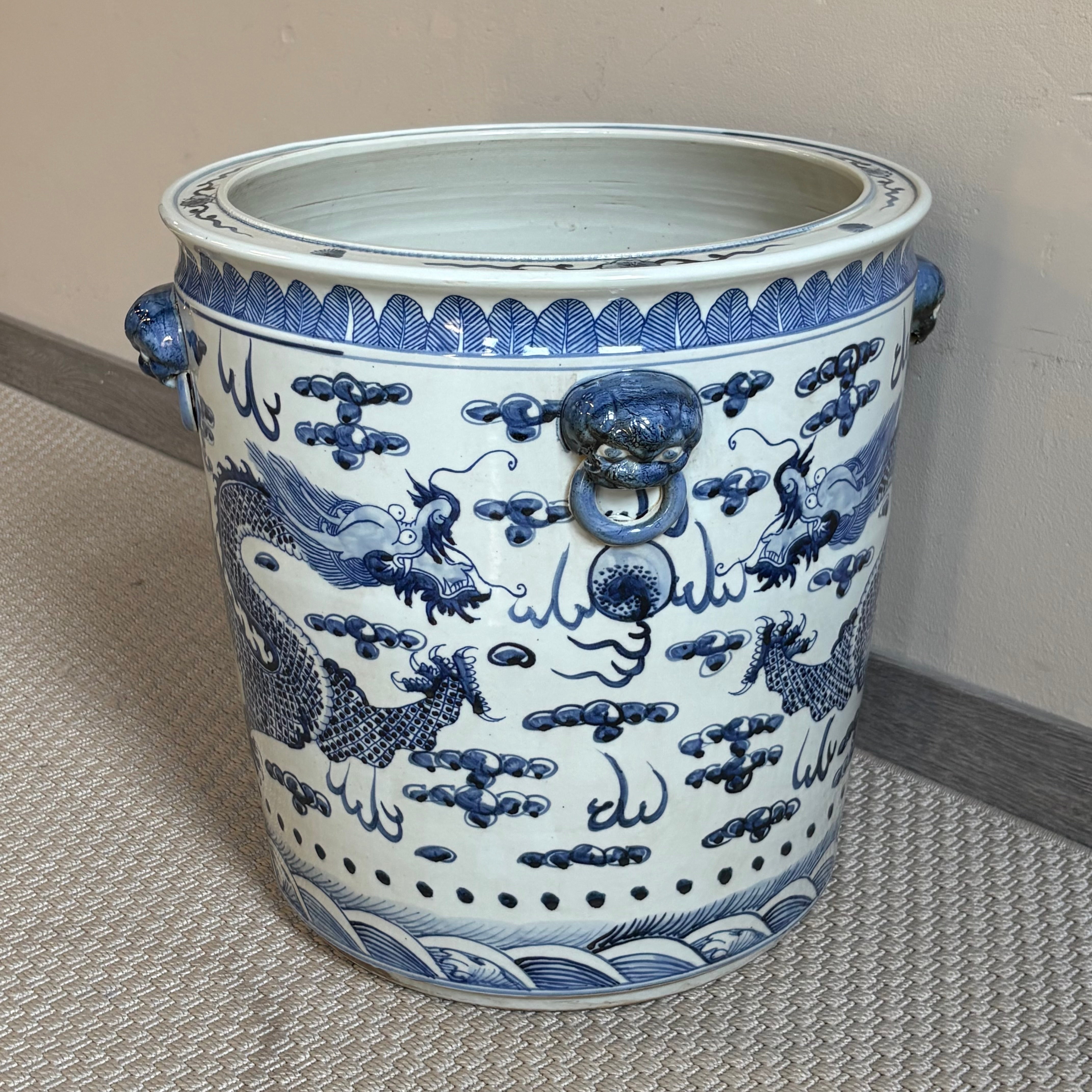 VASO CACHEPOT CERAMICA DECORATA