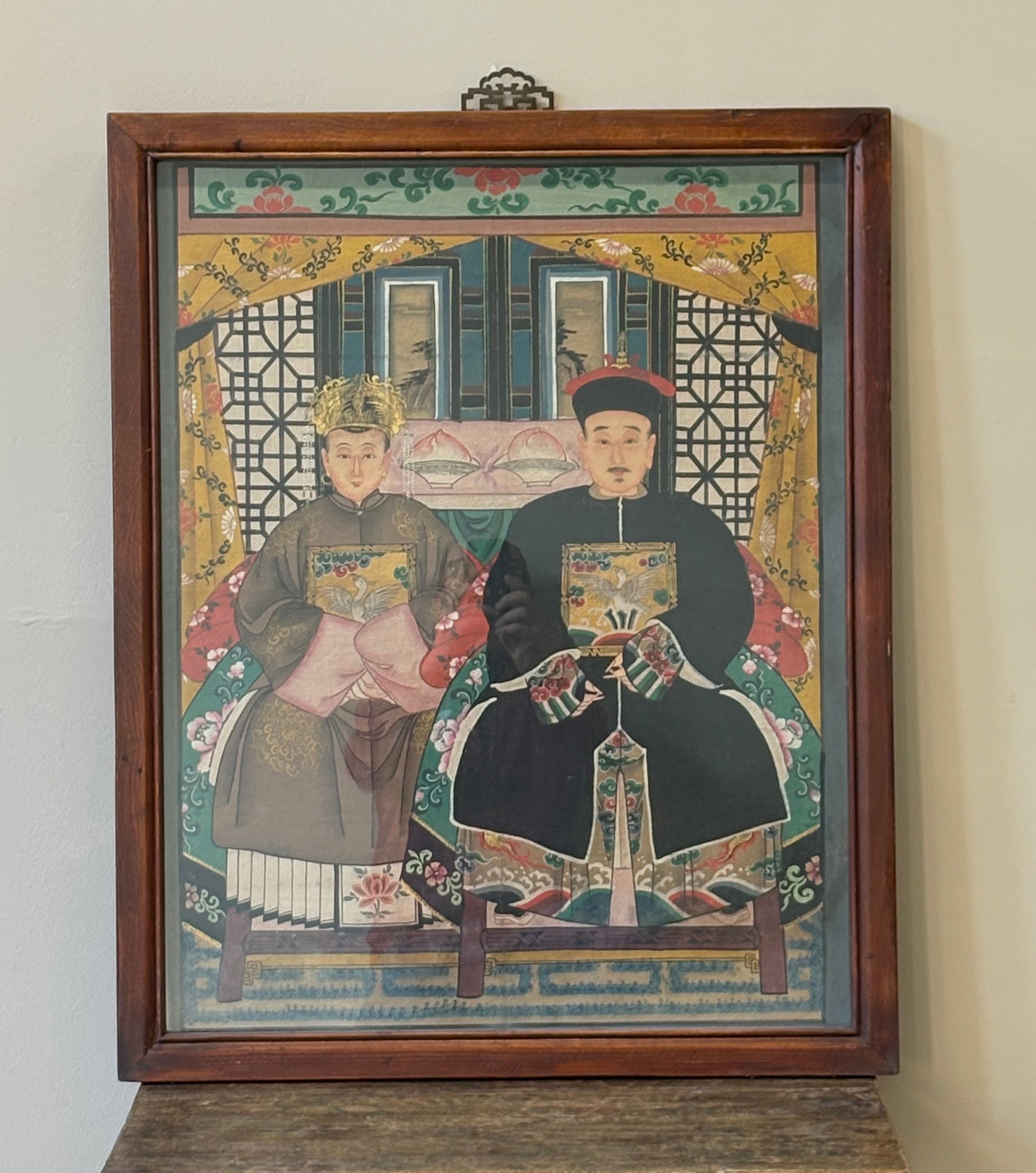 QUADRO "FAMIGLIA IMPERIALE CINESE"