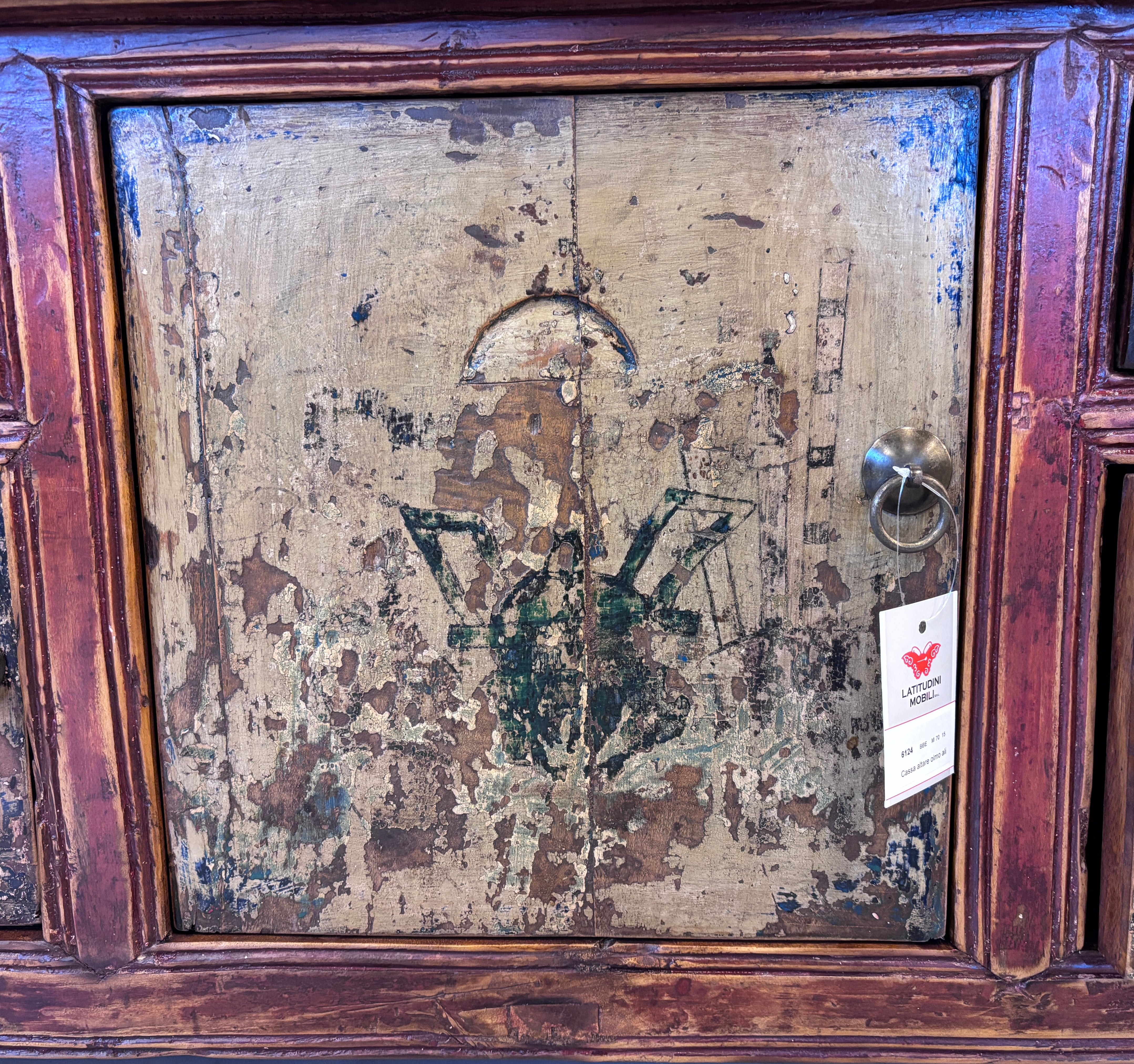 CASSAPANCA GANZU AD ALTARE CON INTAGLI