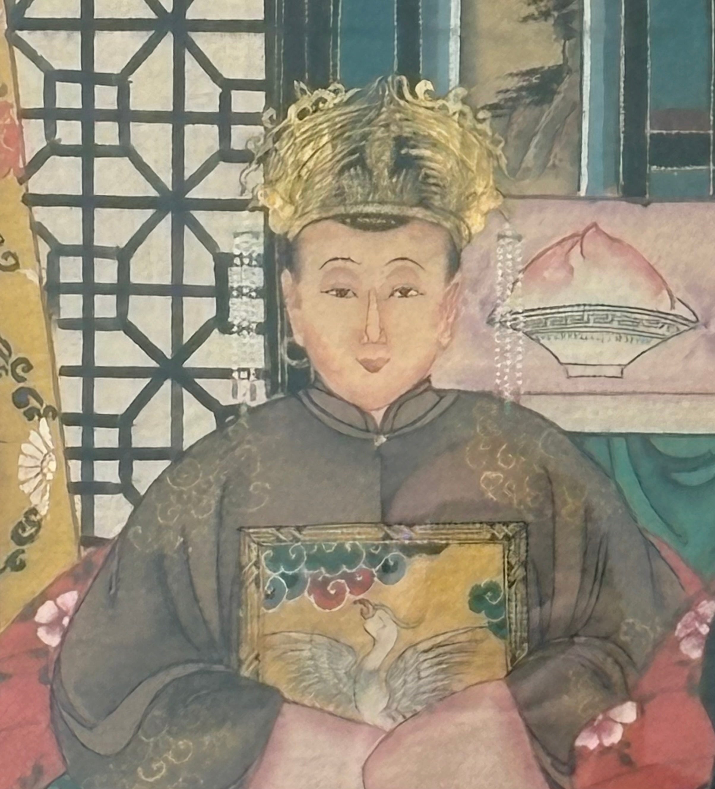 QUADRO "FAMIGLIA IMPERIALE CINESE"