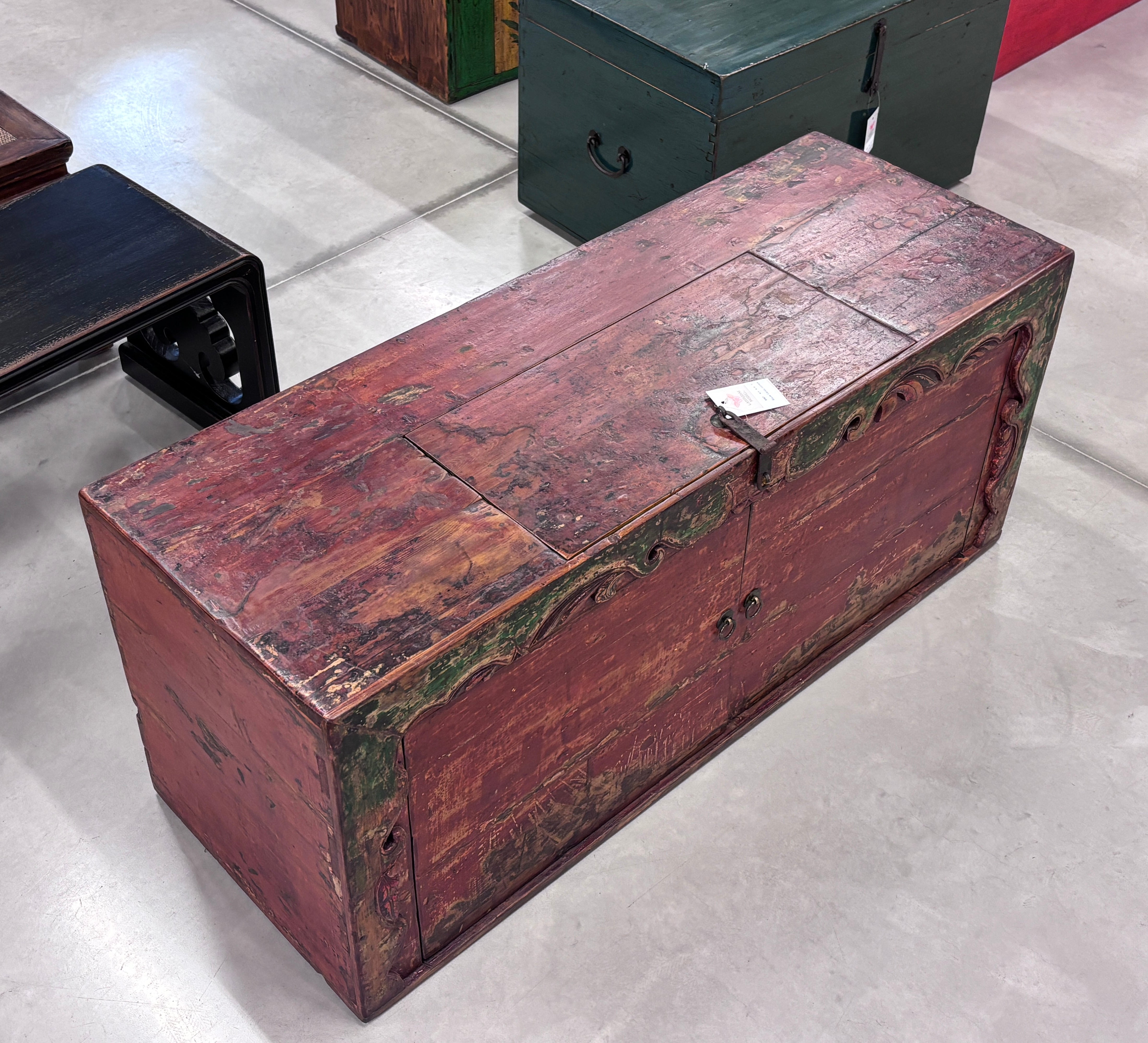 CASSA GANZU 2 ANTE CON FRAME INTAGLIATO