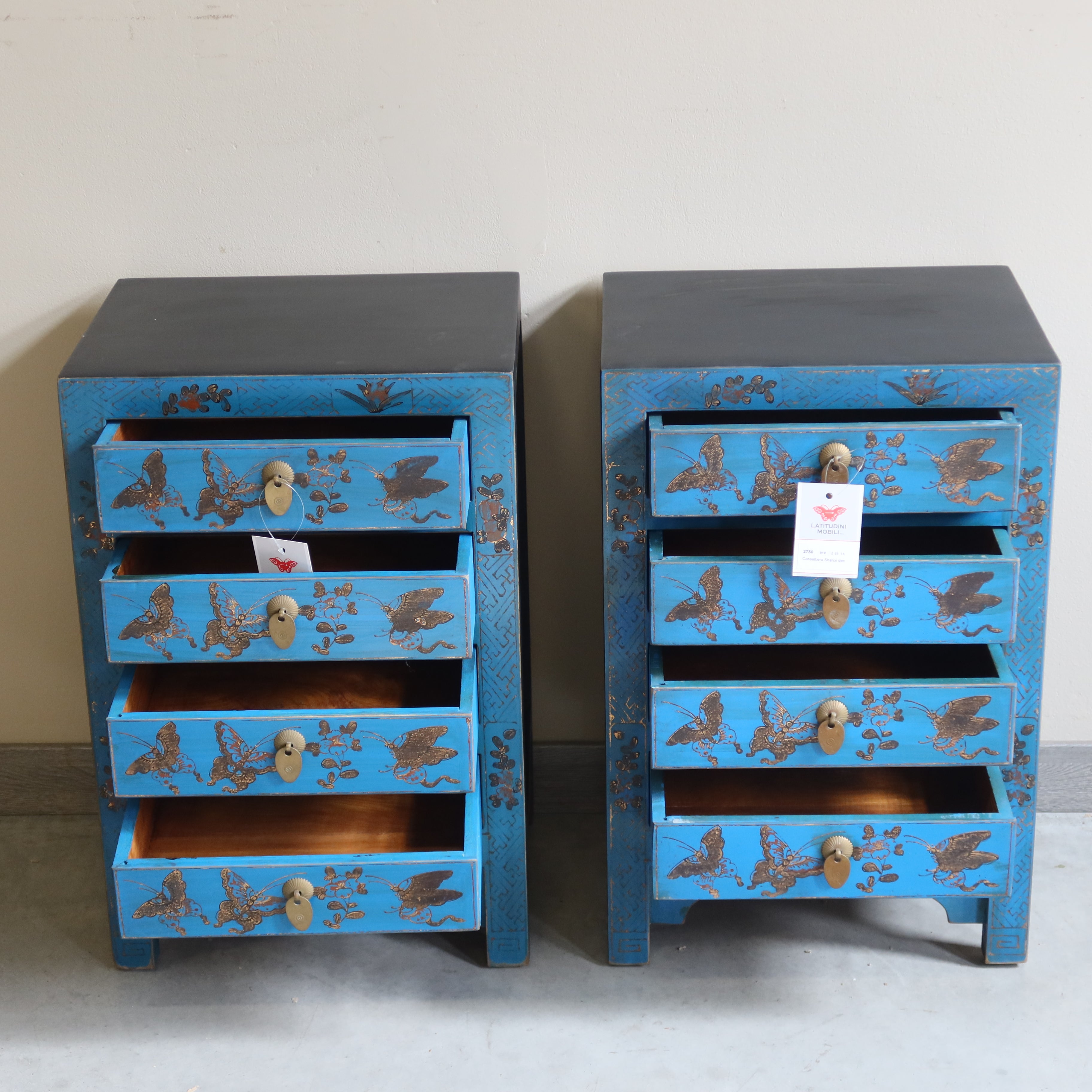 CASSETTIERA DELLO SHANXI LACCA DECORATA