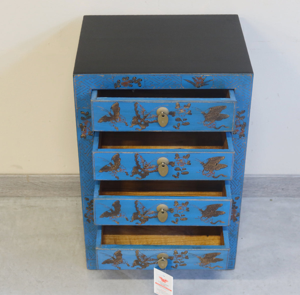 CASSETTIERA DELLO SHANXI LACCA DECORATA