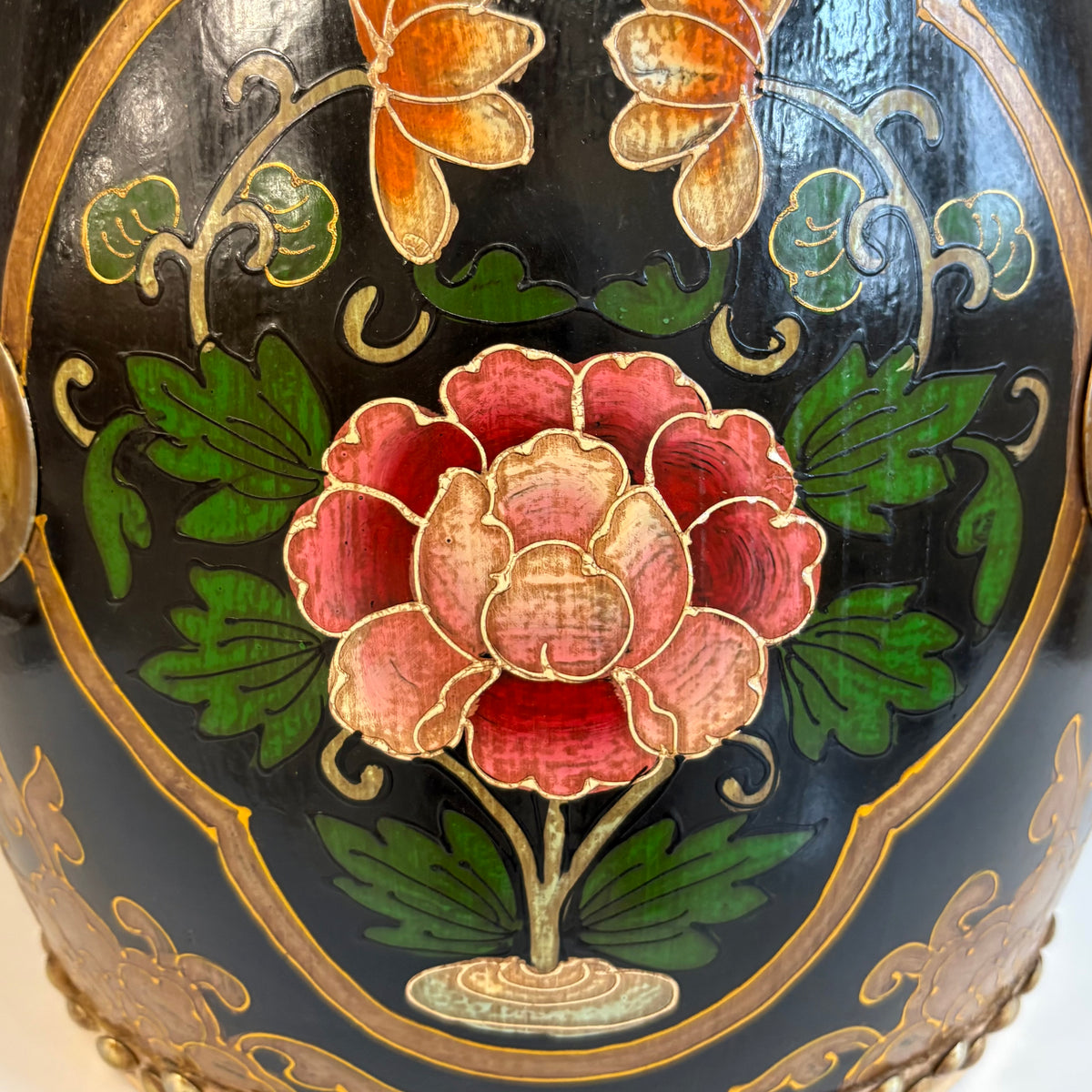 TAMBURELLO TIBET DECORATO