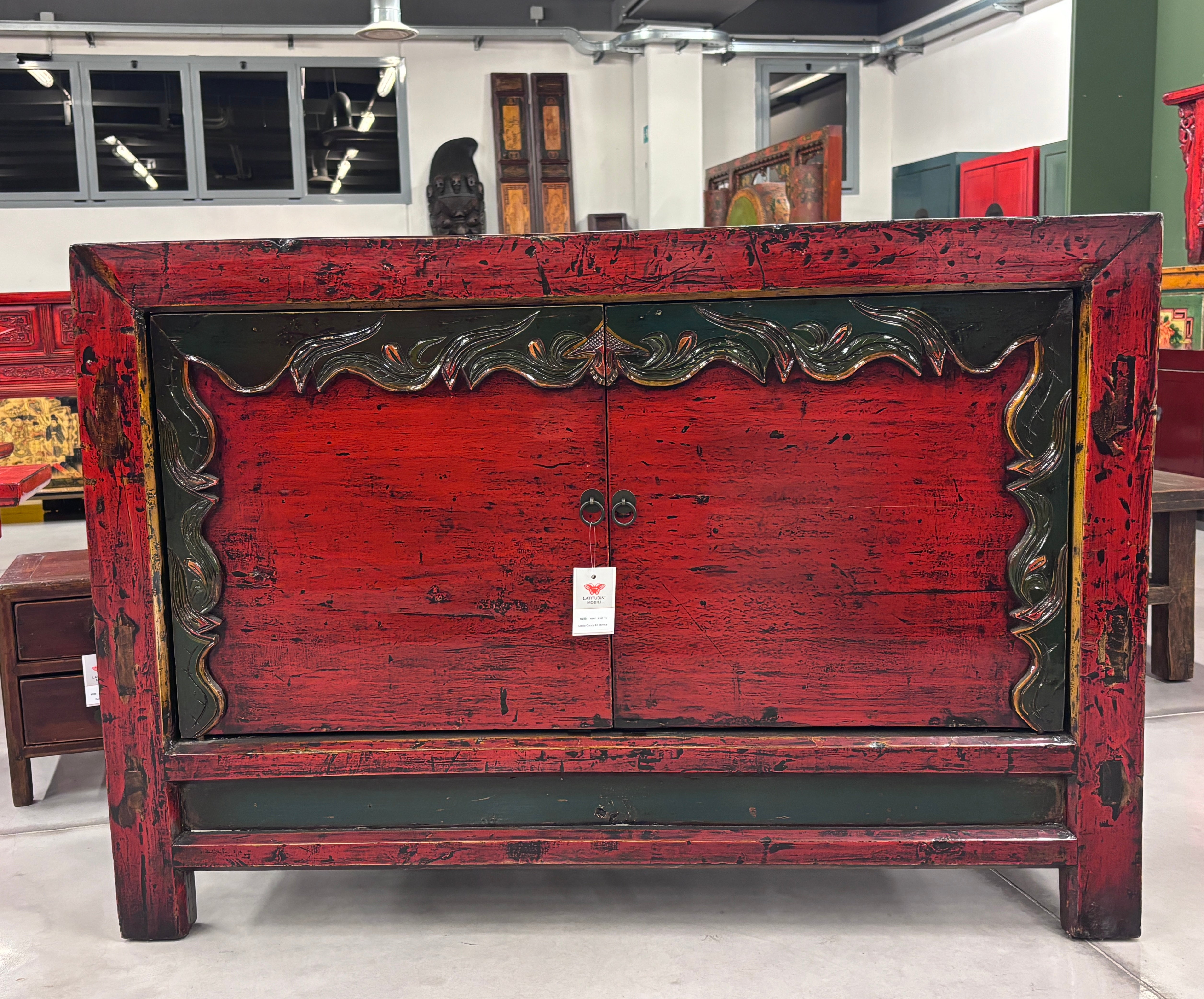 MADIA CINESE DEL GANZU ANTE FRAME A SBALZO