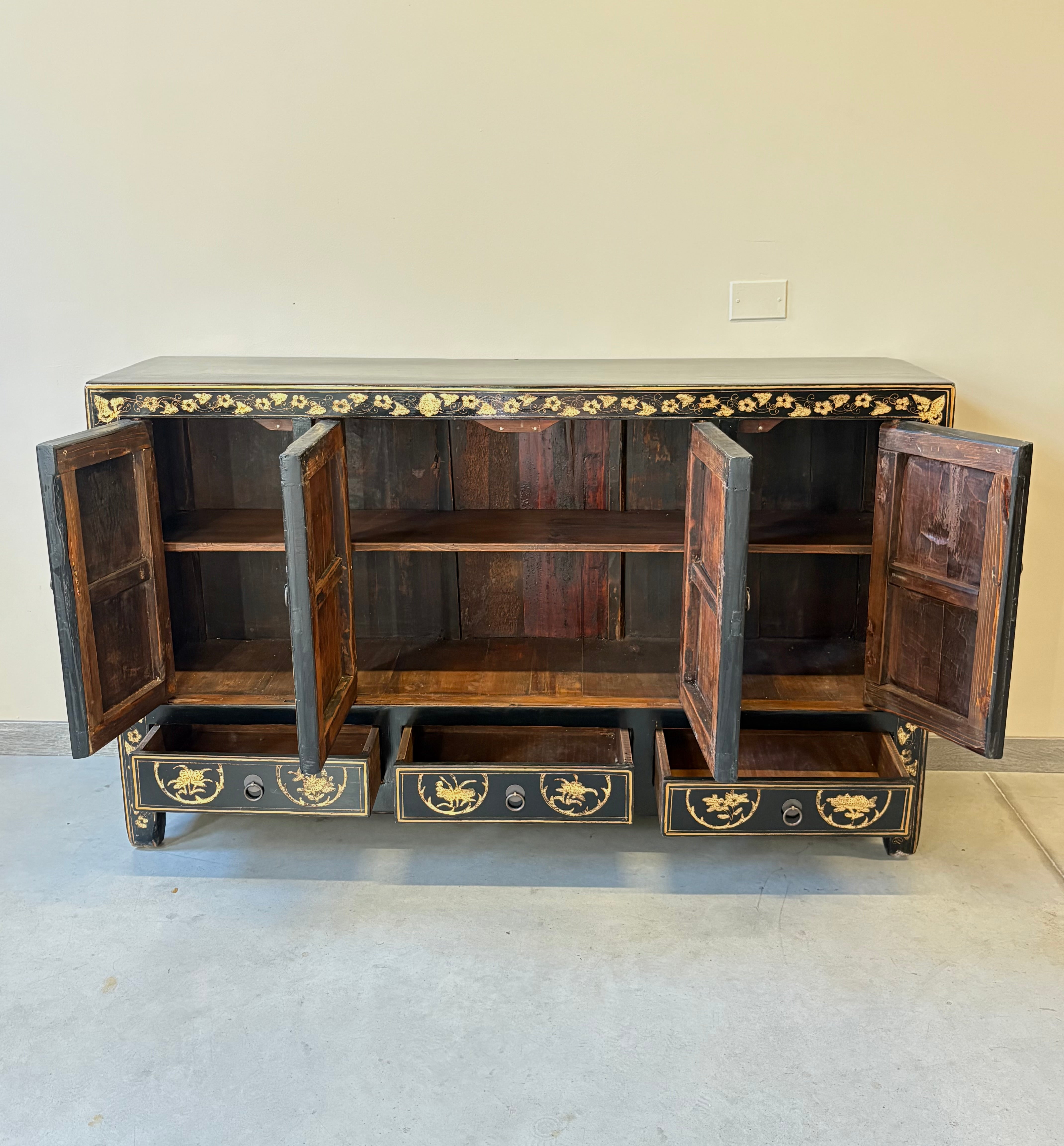 BUFFET SHANXI LACCA DECORATA