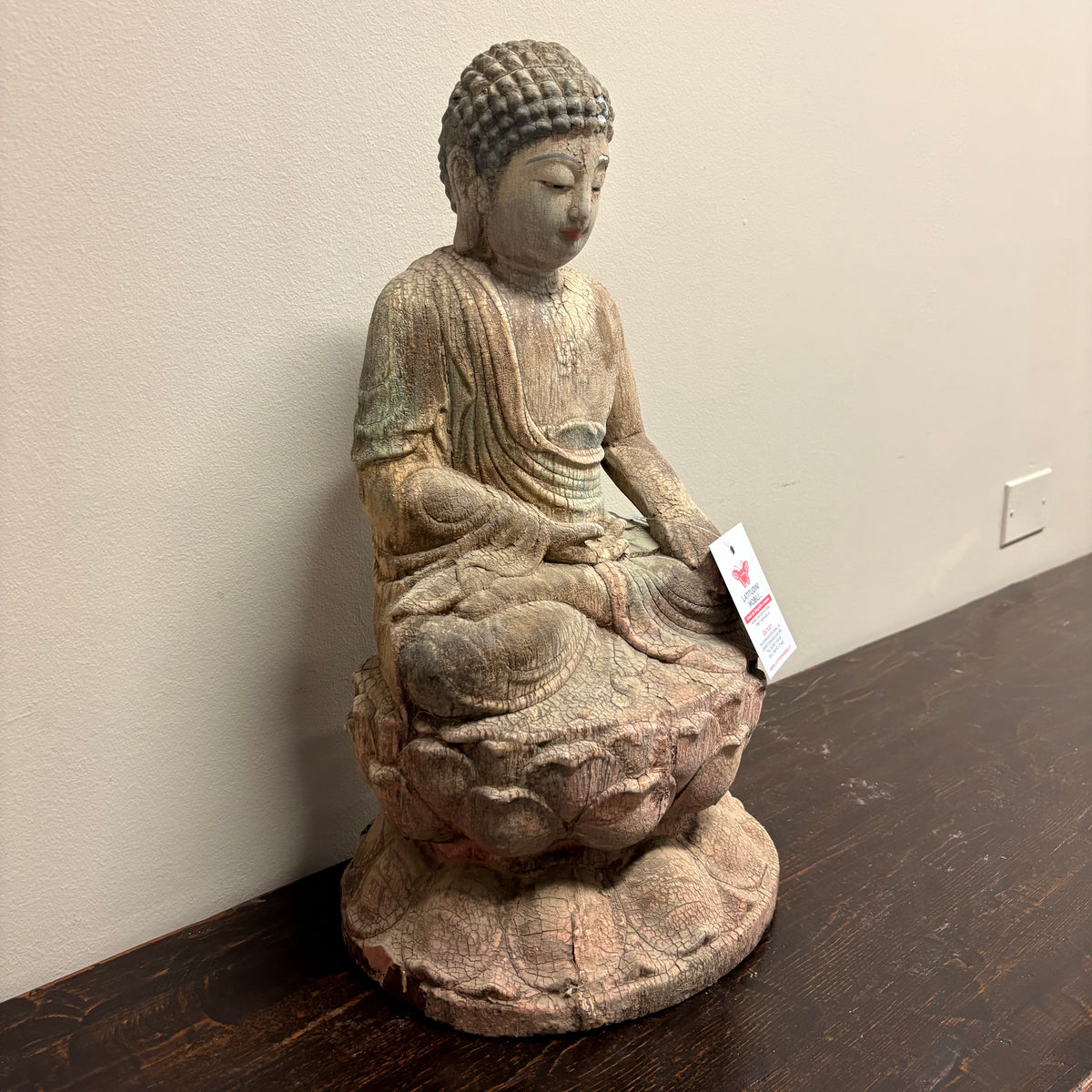STATUA LIGNEA GUANYIN